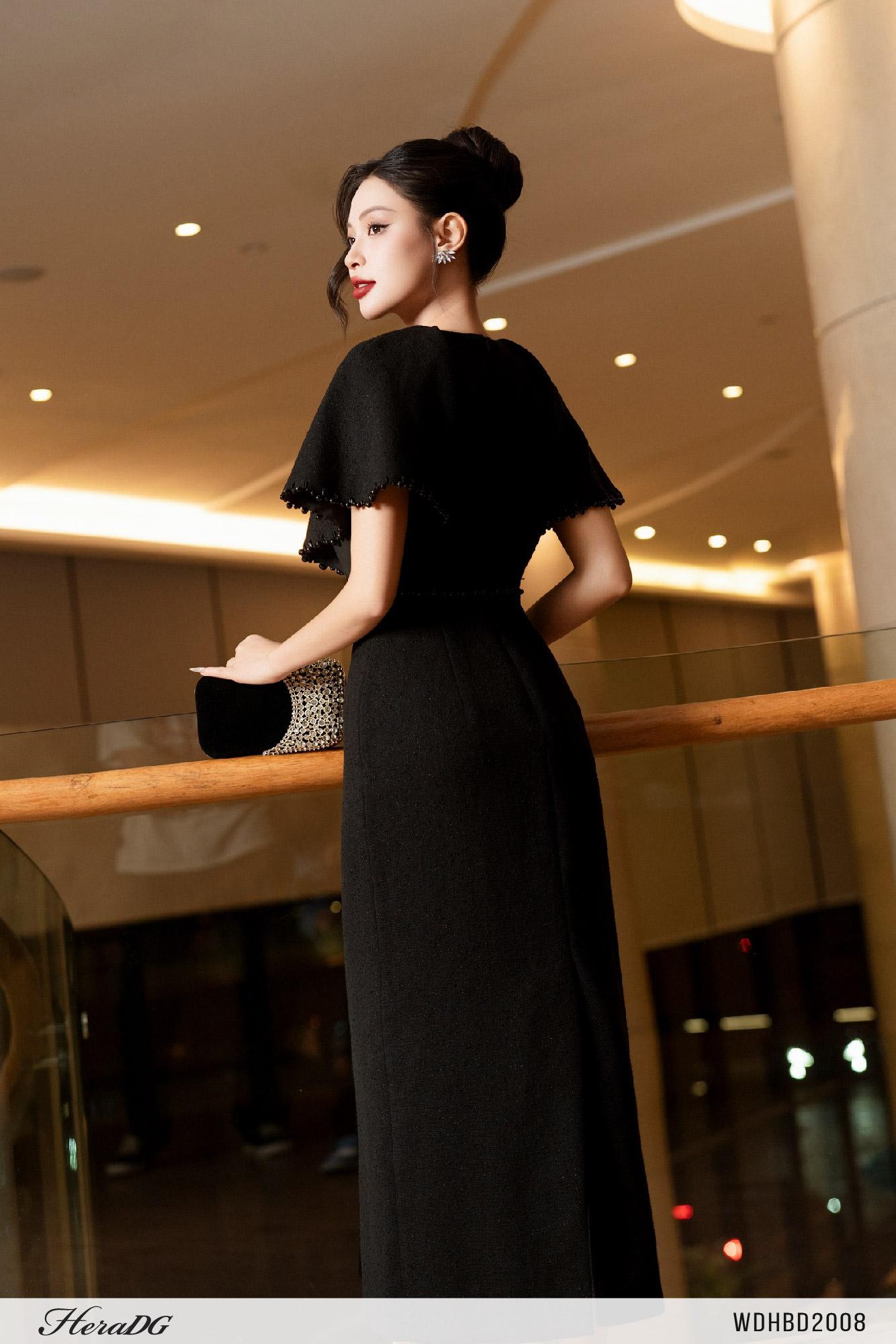 Đầm suông tay xếp nếp