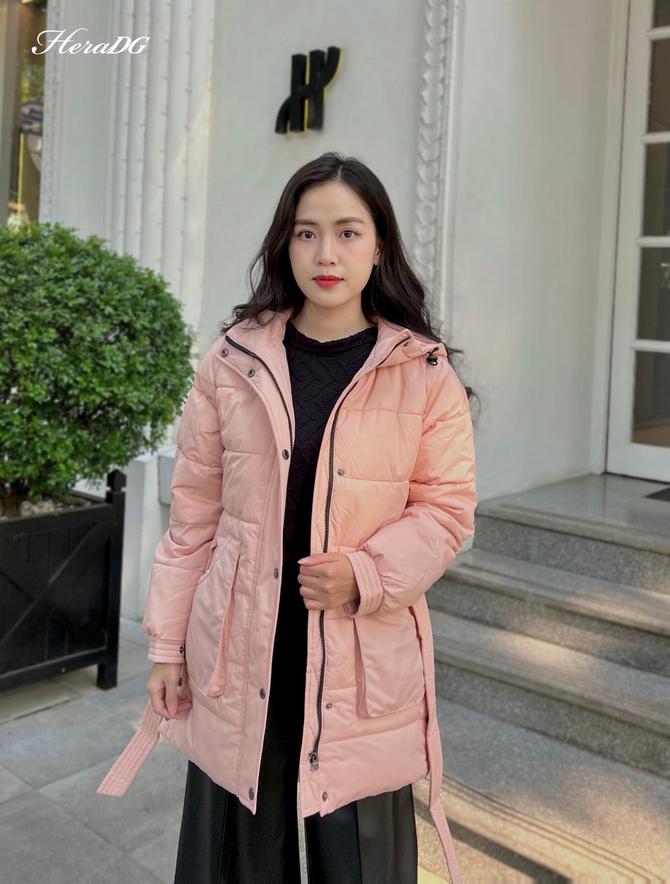 Áo phao 3 lớp túi ốp kèm đai