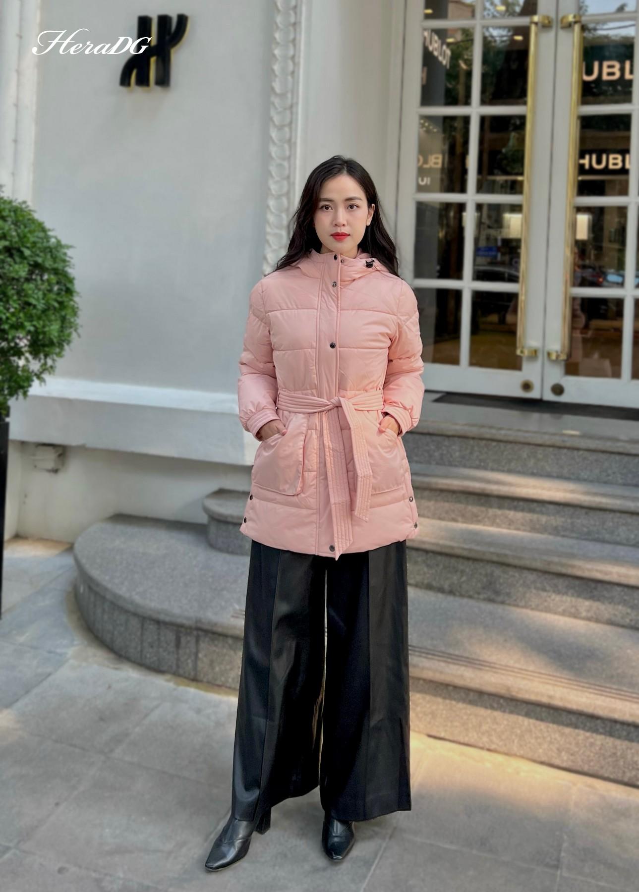 Áo phao 3 lớp túi ốp kèm đai