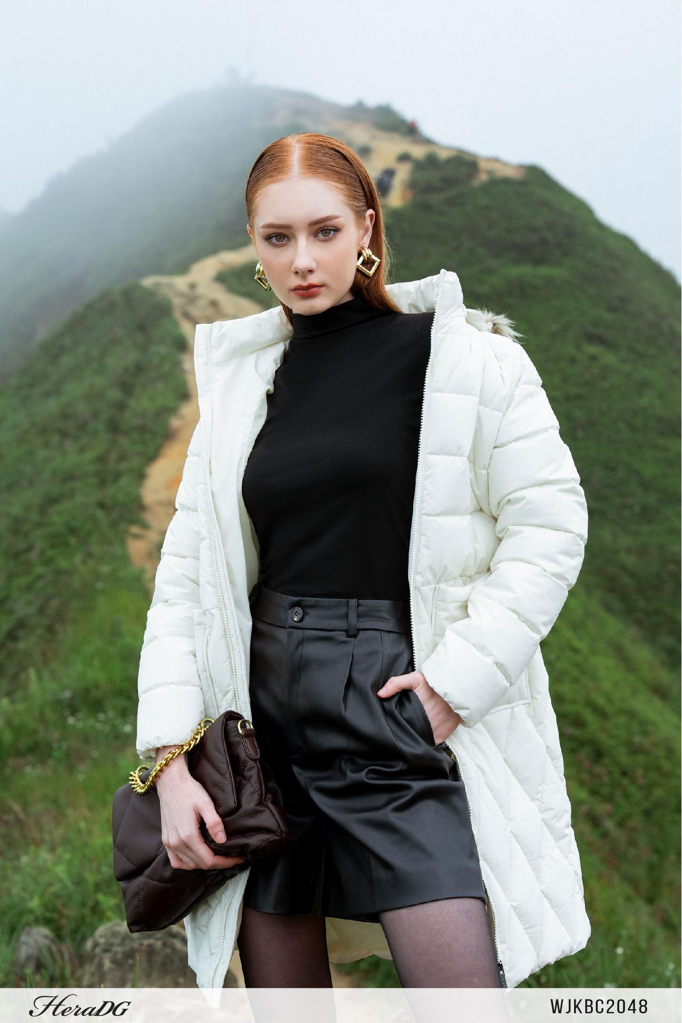 Áo phao 3 lớp dáng dài