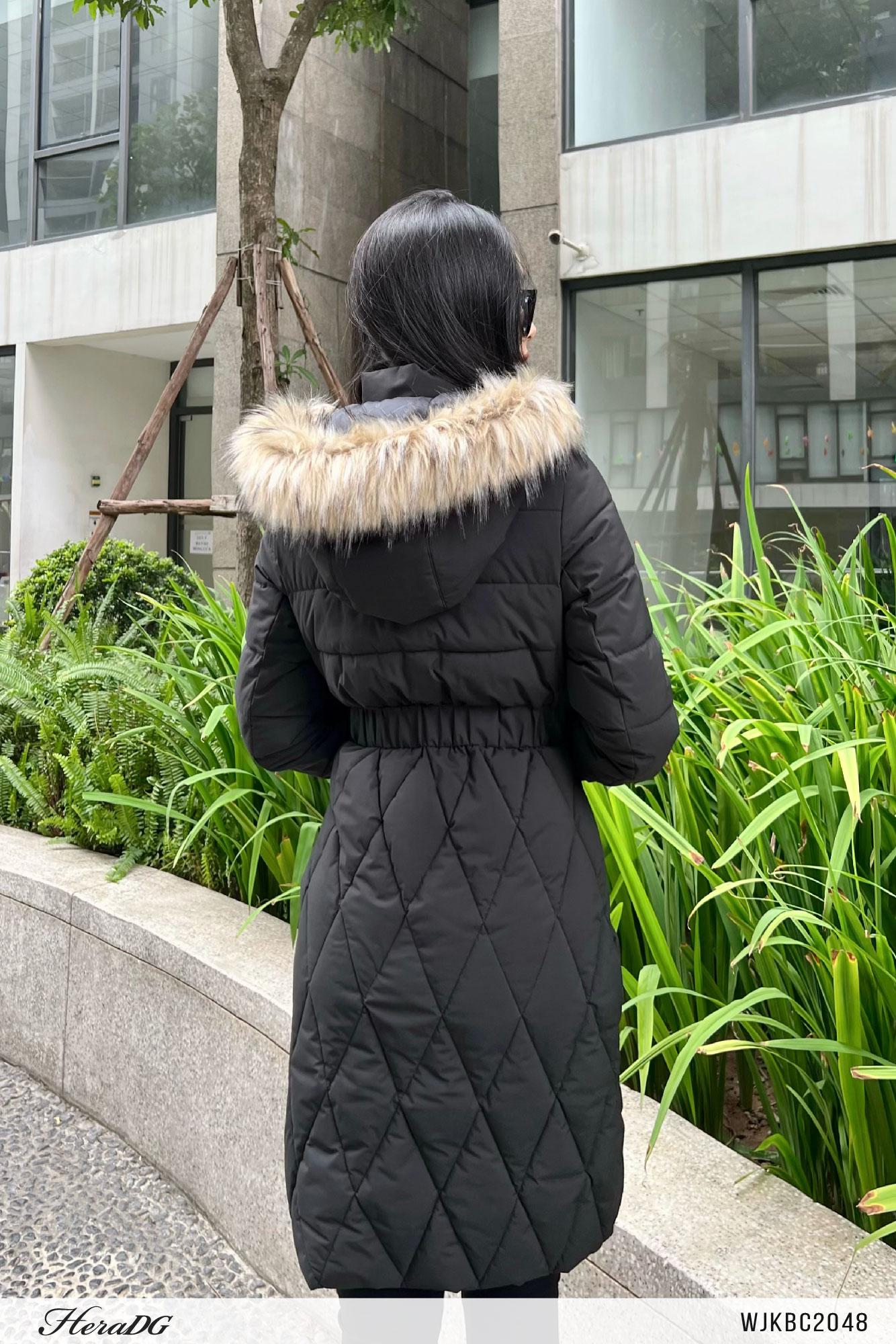 Áo phao 3 lớp dáng dài