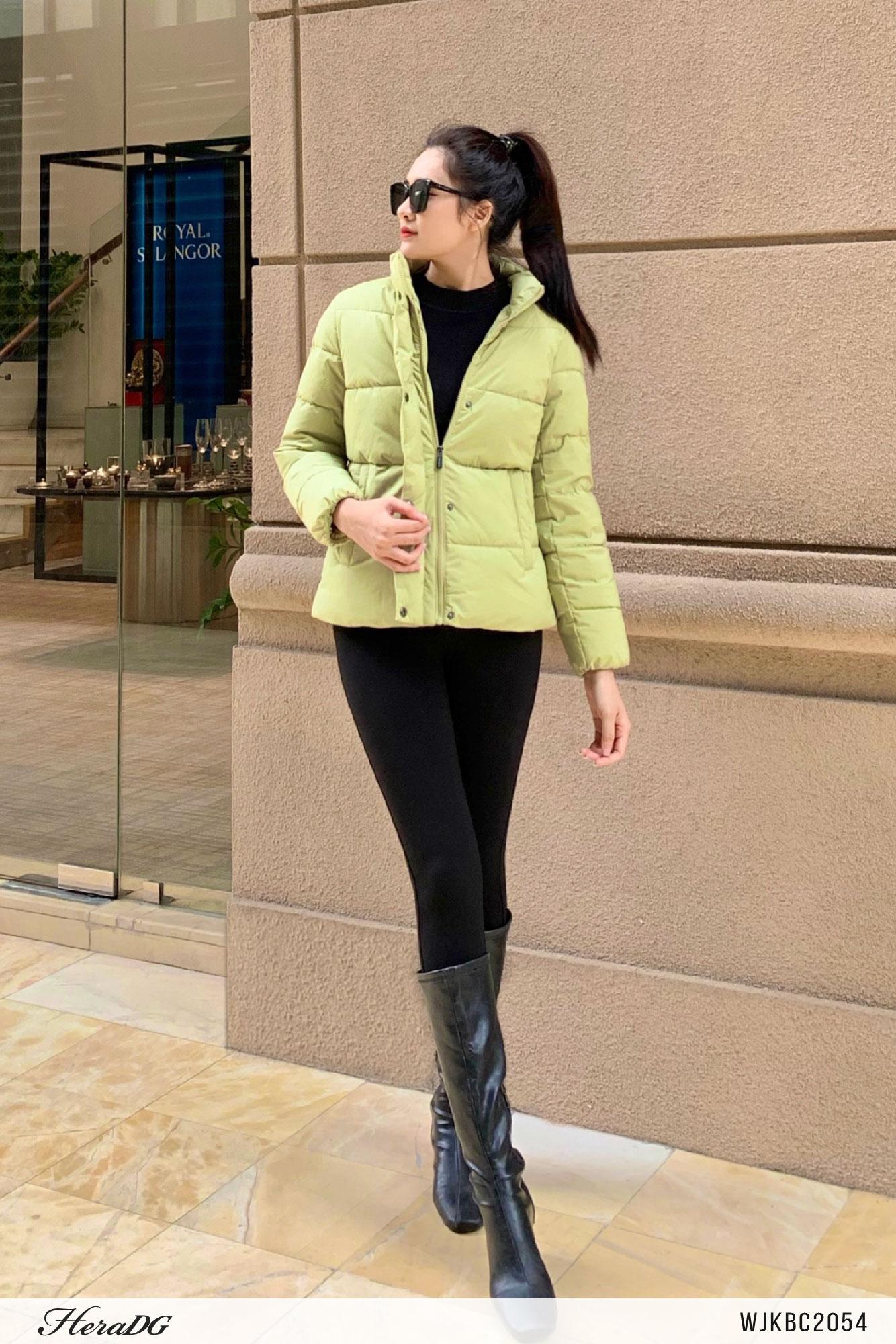 Áo jacket 3 lớp dáng ngắn