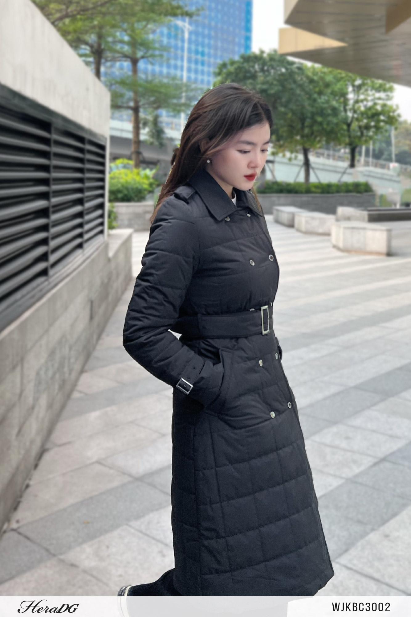 Áo phao 3 lớp dáng dài