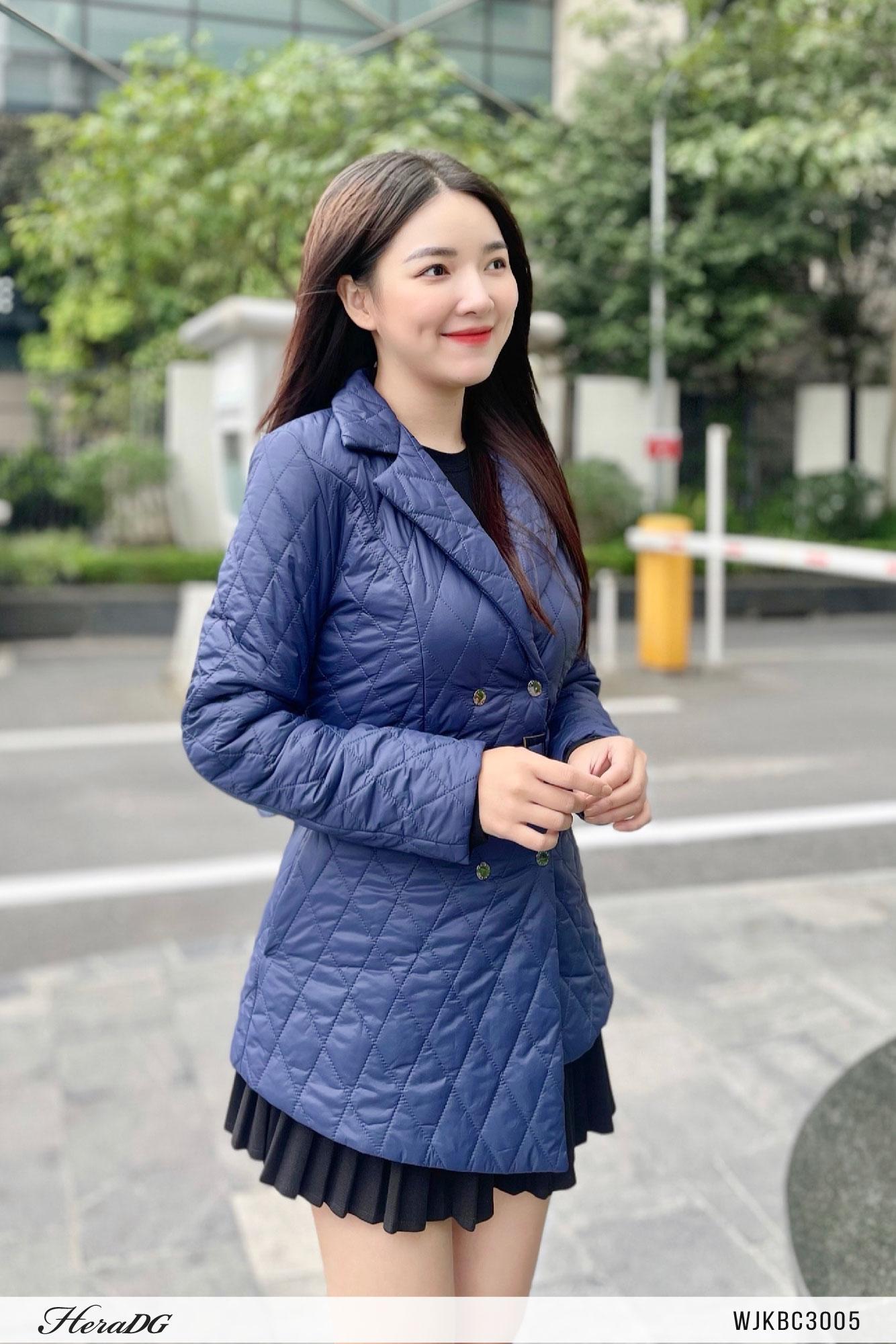 Áo phao 3 lớp dáng ngắn