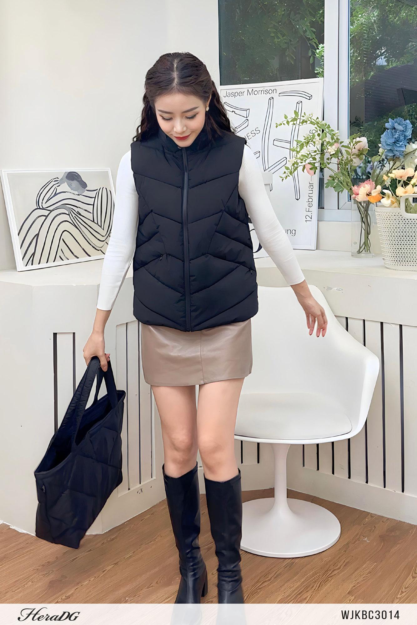 Áo phao gile 3 lớp