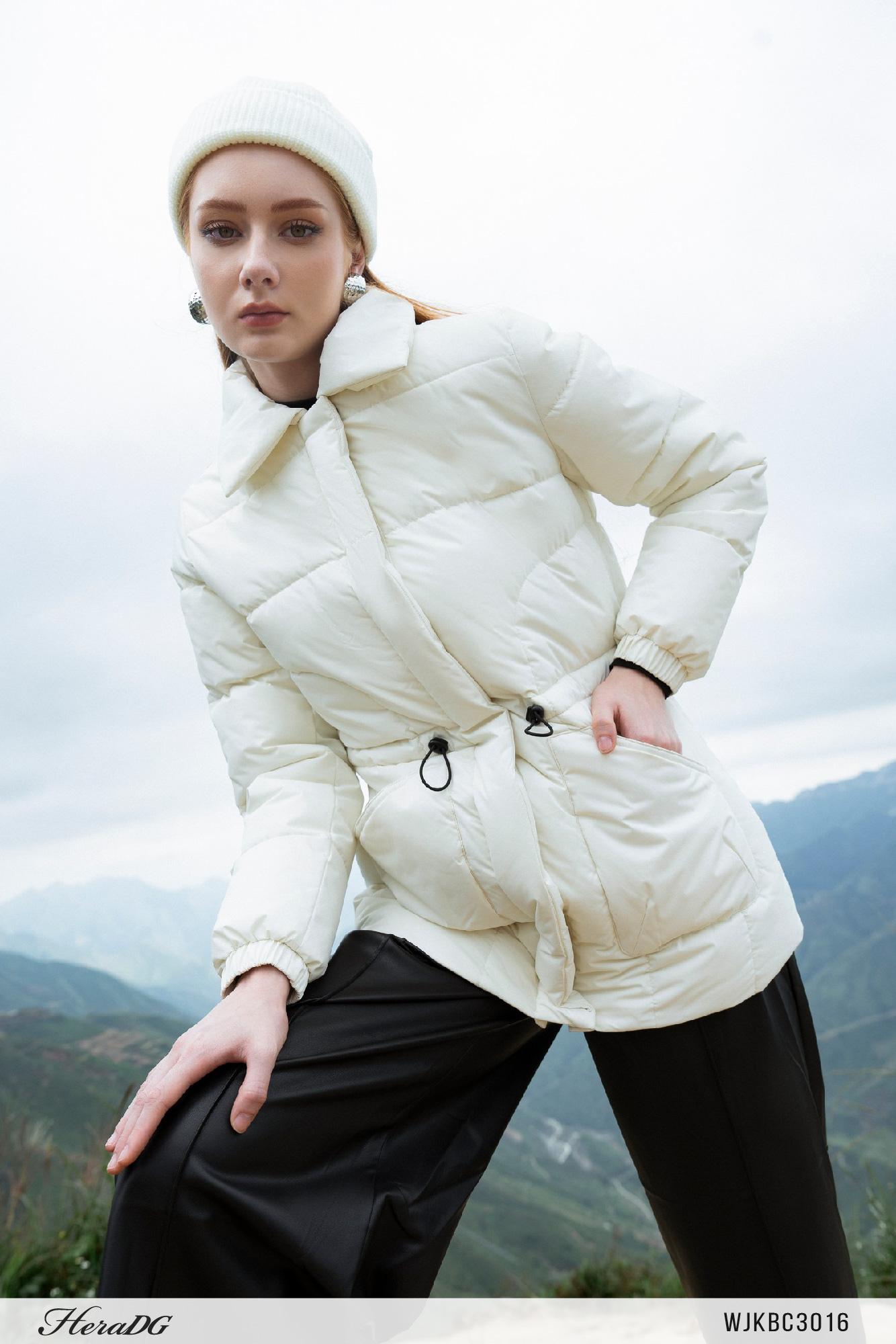 Áo jacket 3 lớp dáng lỡ