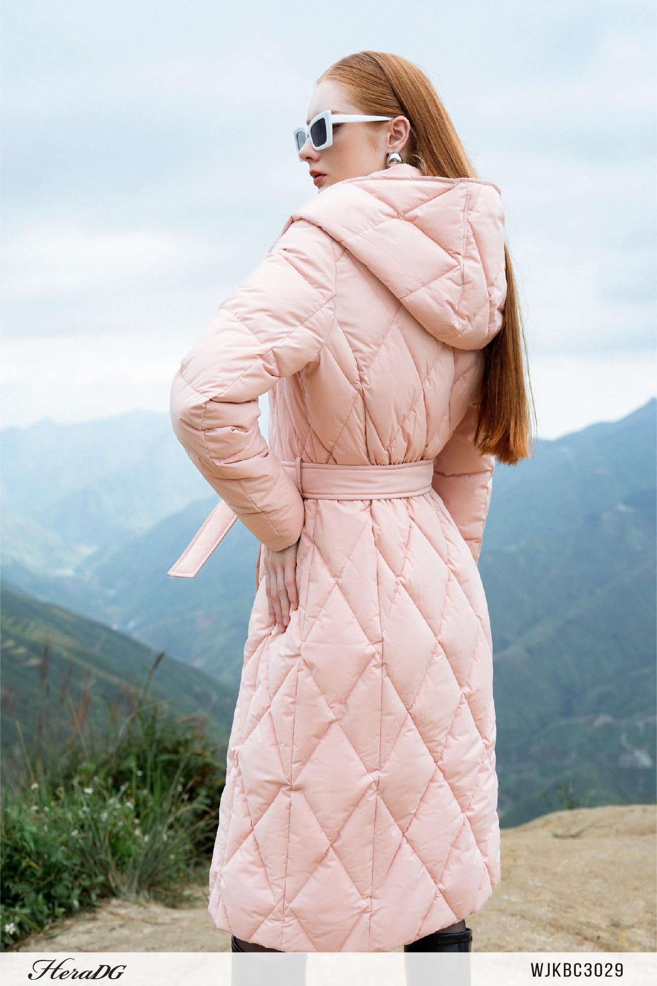 Áo jacket 3 lớp dáng dài