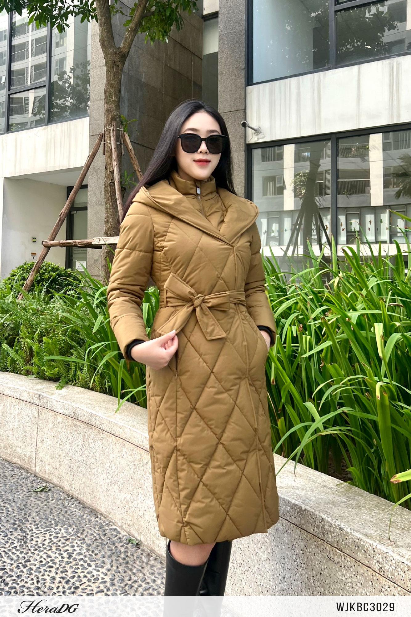 Áo jacket 3 lớp dáng dài