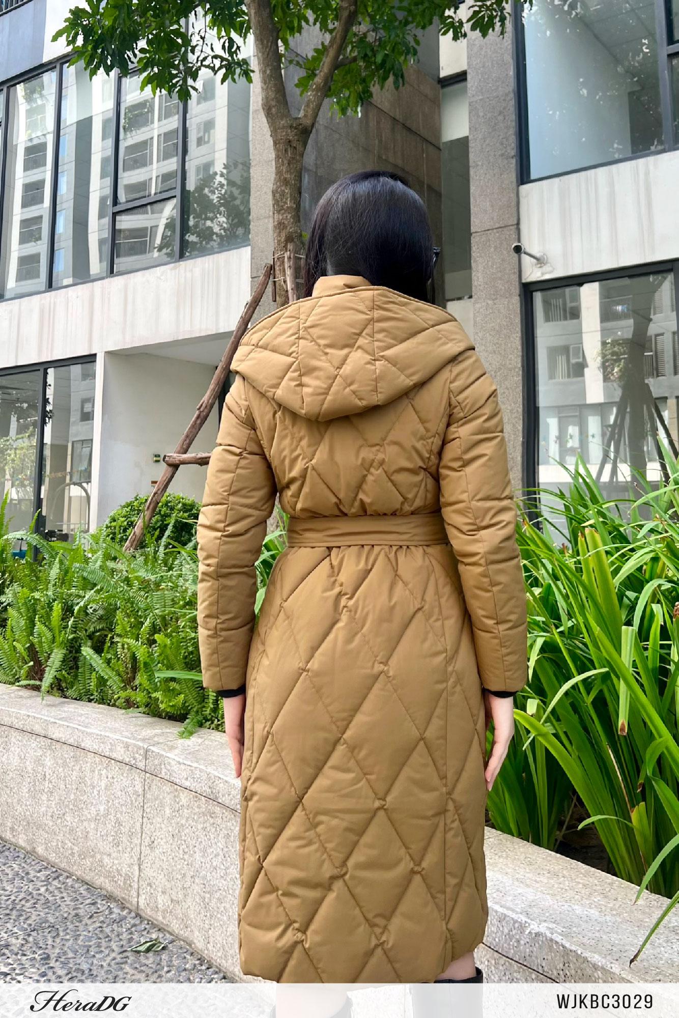 Áo jacket 3 lớp dáng dài