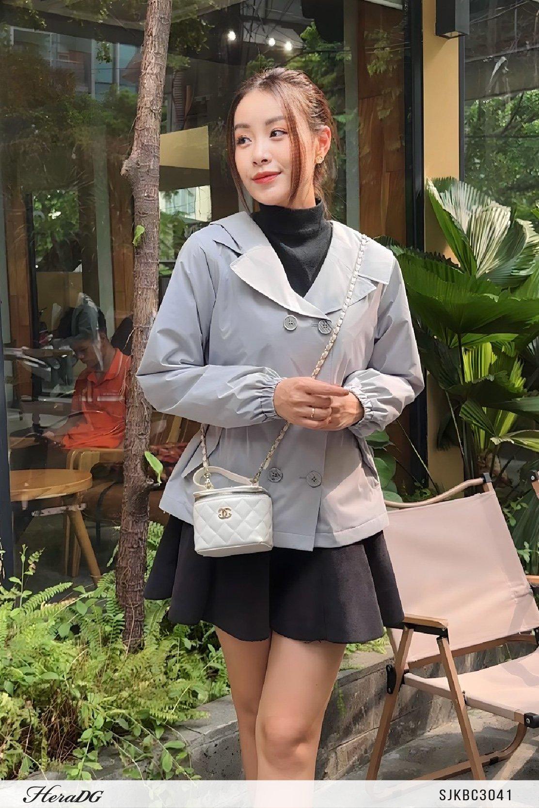 Áo gió 2 lớp