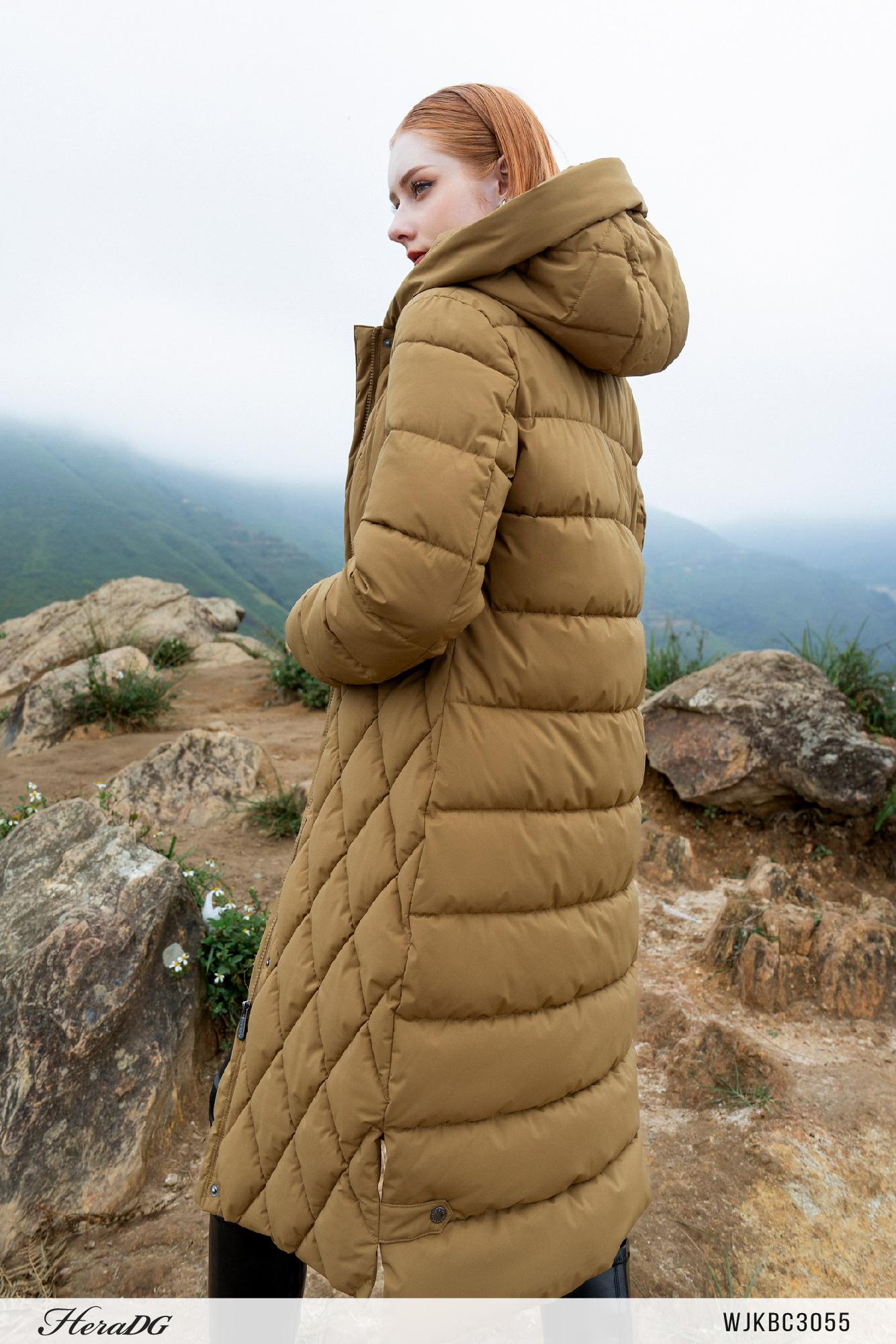 Áo jacket 3 lớp dáng dài
