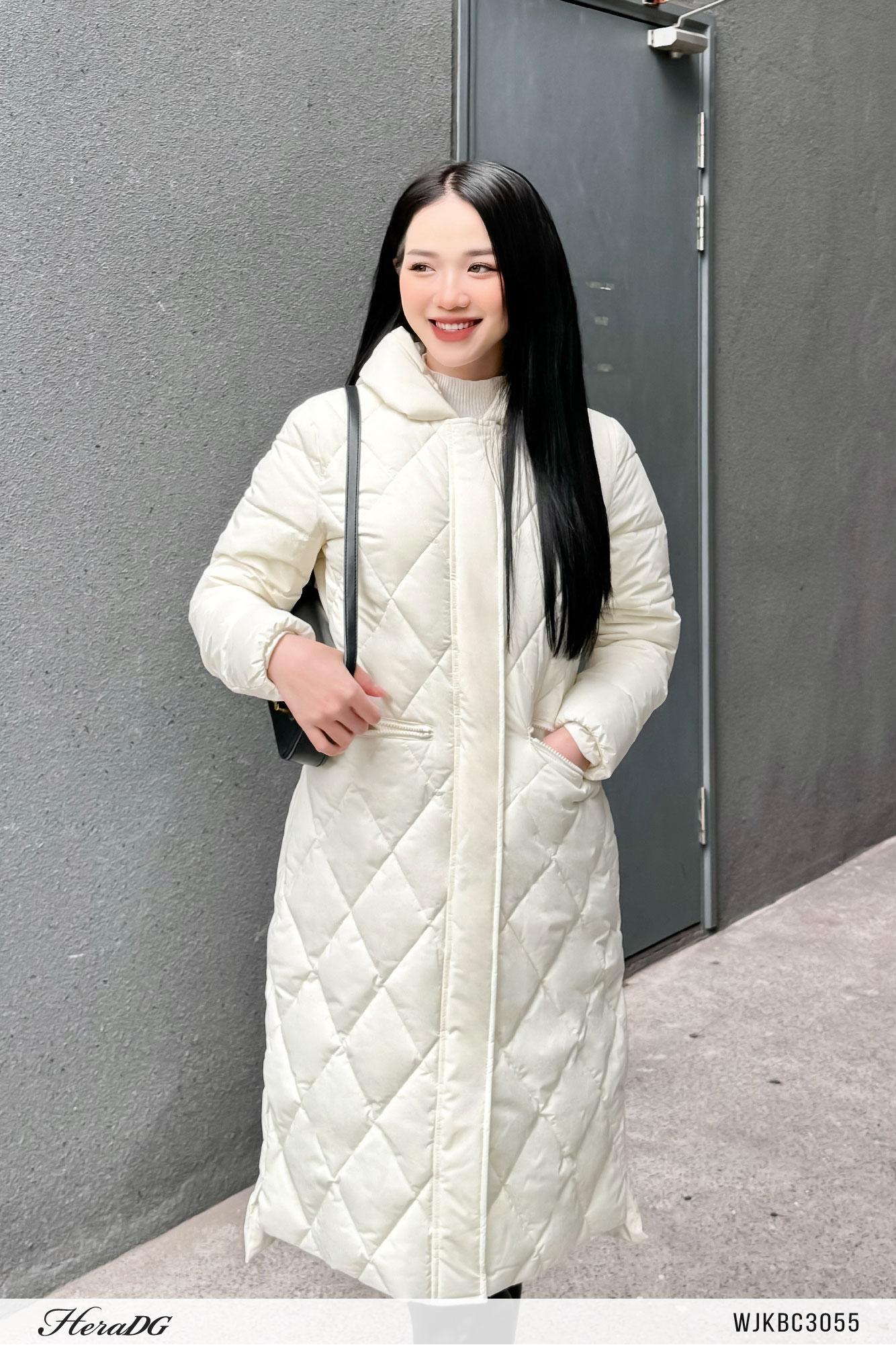 Áo jacket 3 lớp dáng dài