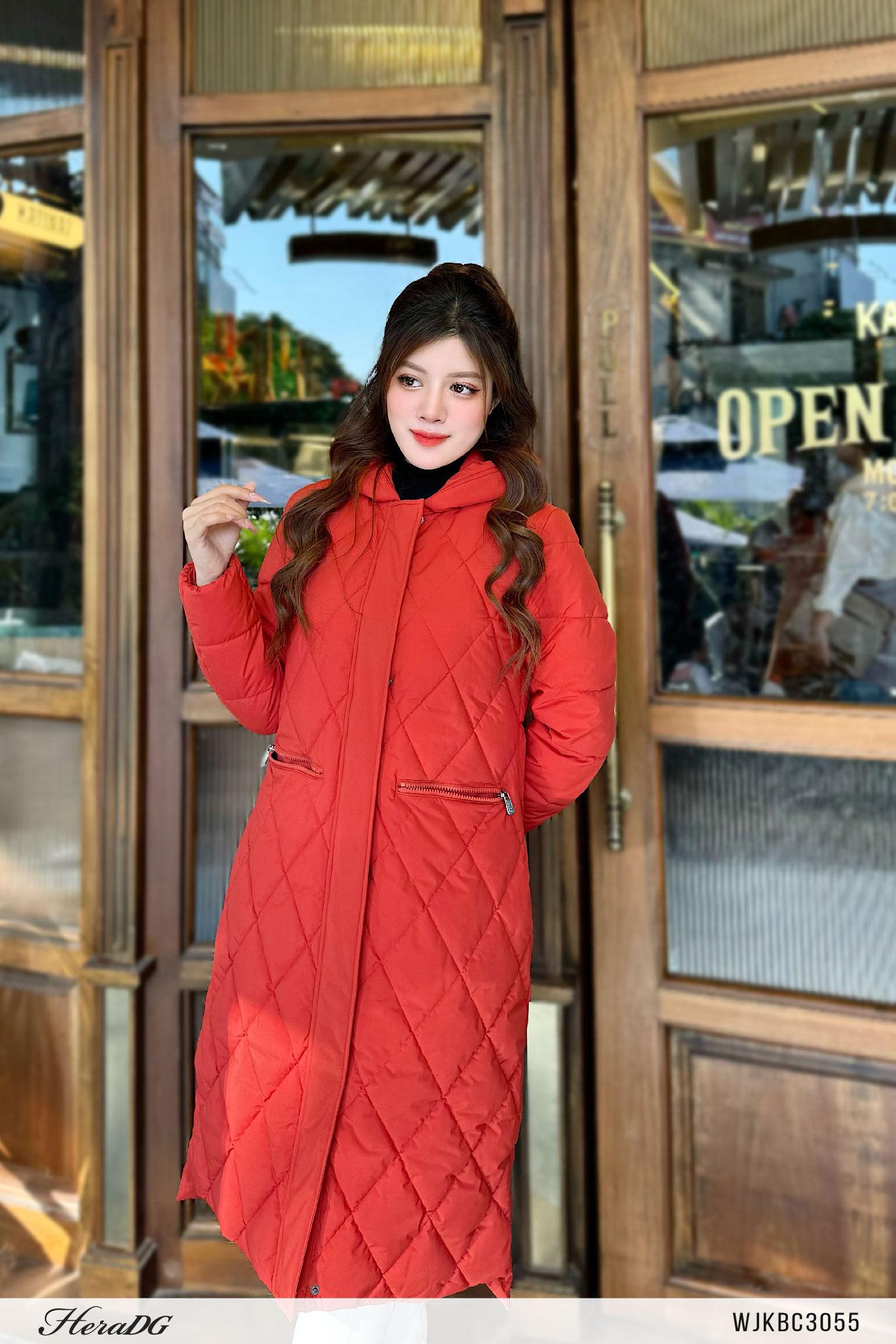 Áo jacket 3 lớp dáng dài