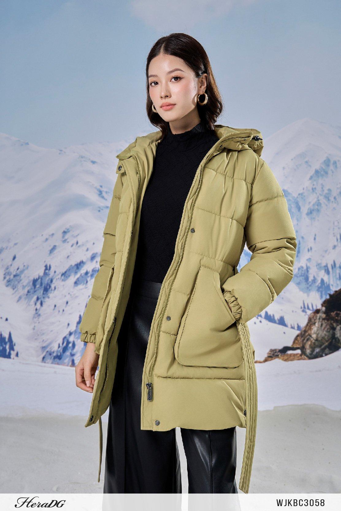 Áo jacket 3 lớp dáng lỡ