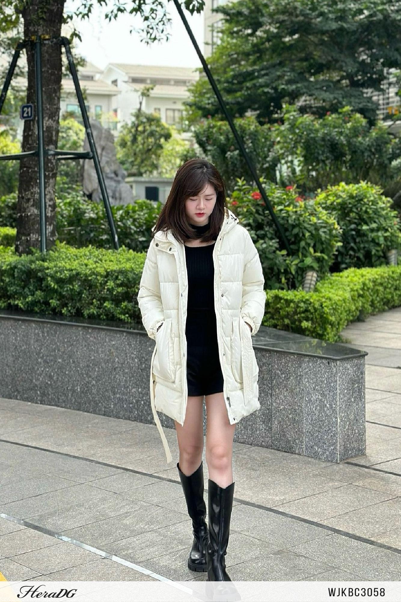 Áo jacket 3 lớp dáng lỡ