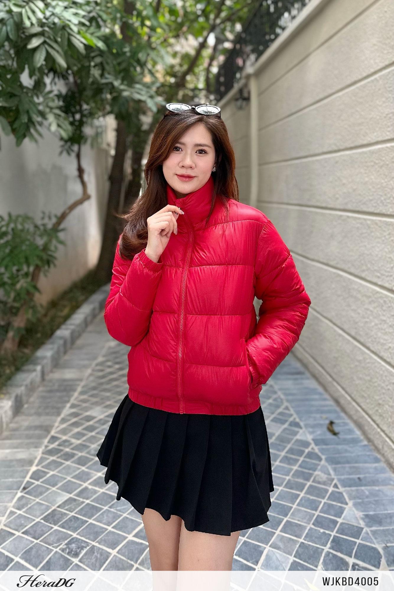 Áo phao 3 lớp dáng ngắn