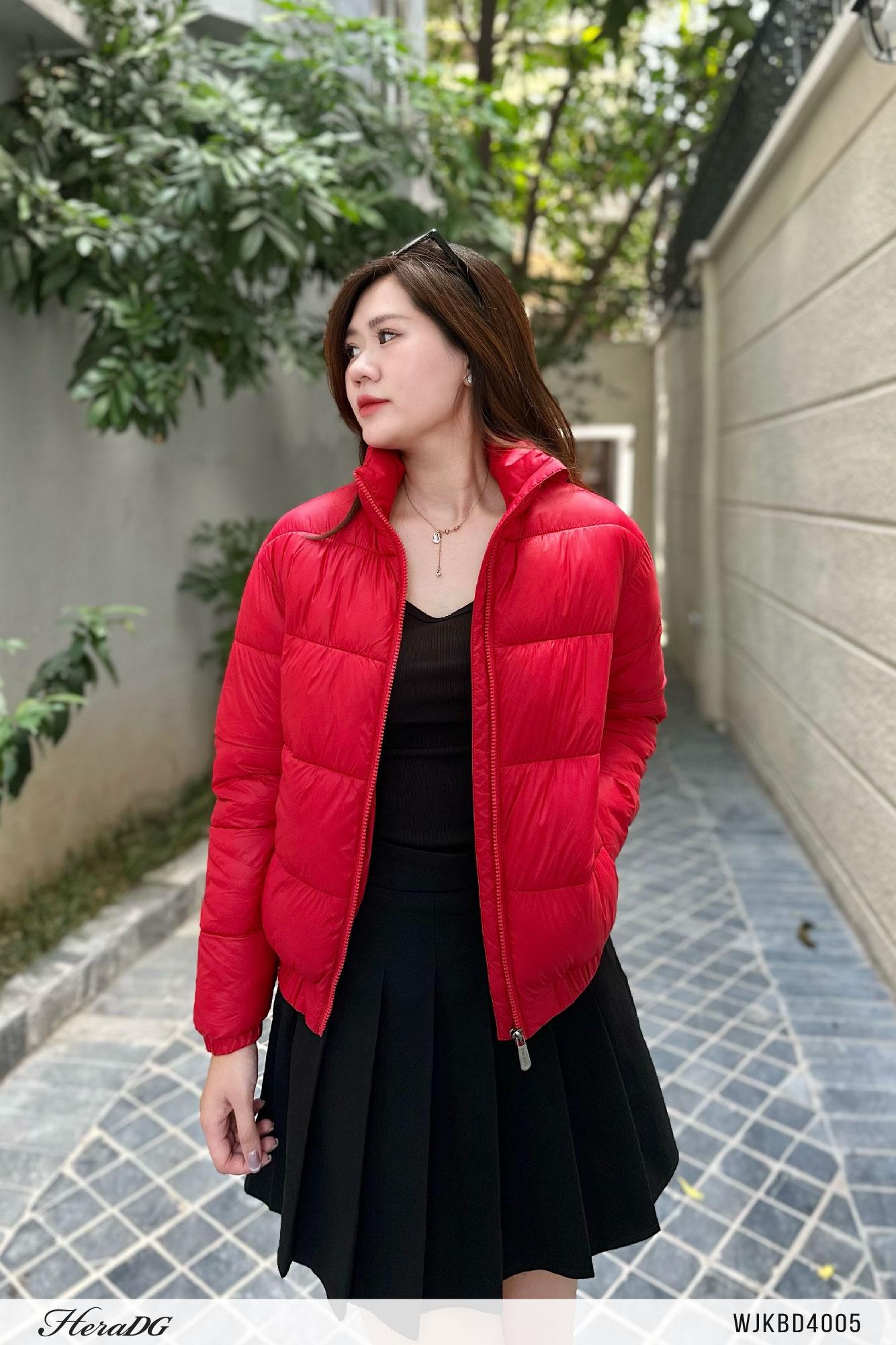 Áo phao 3 lớp dáng ngắn