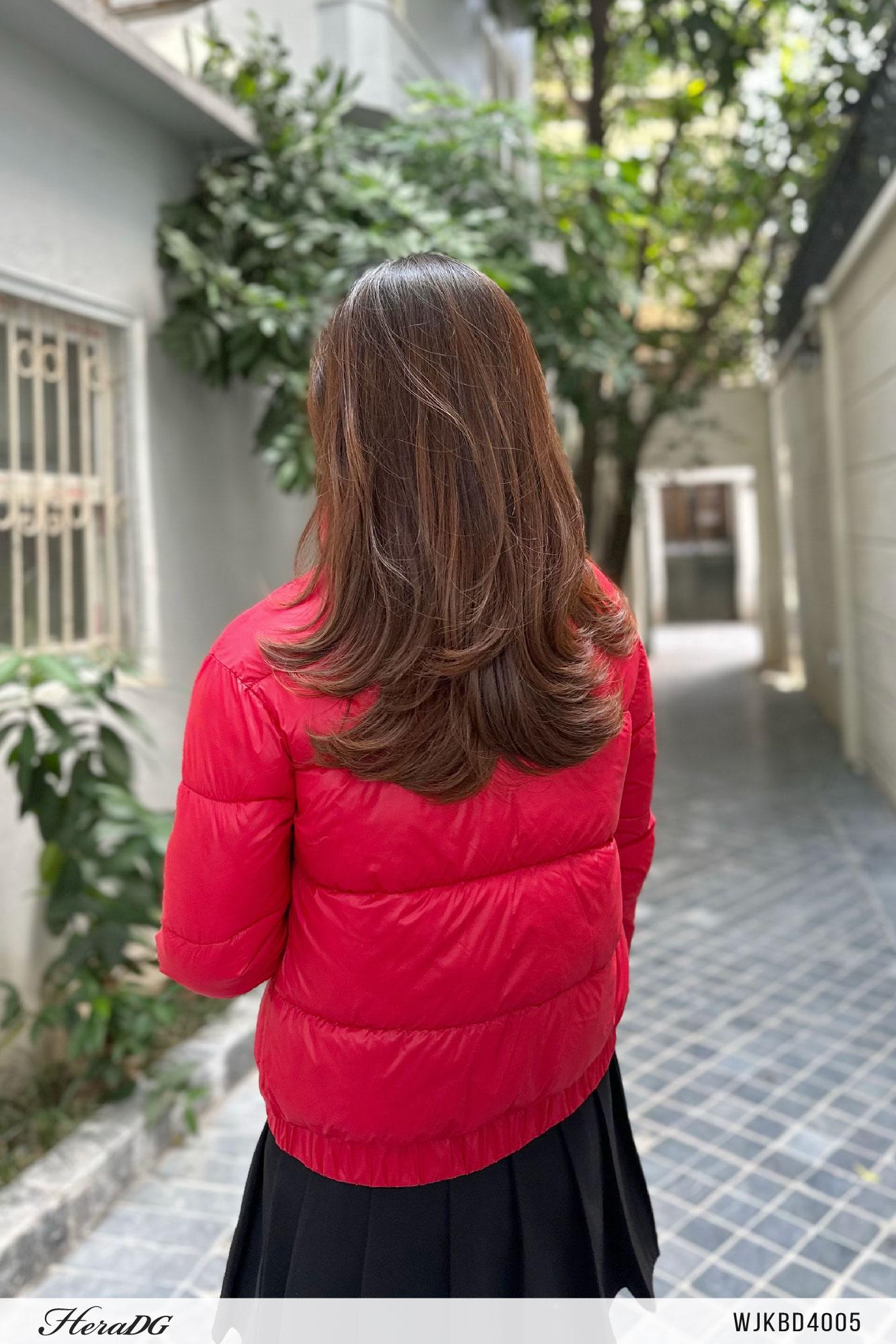 Áo phao 3 lớp dáng ngắn
