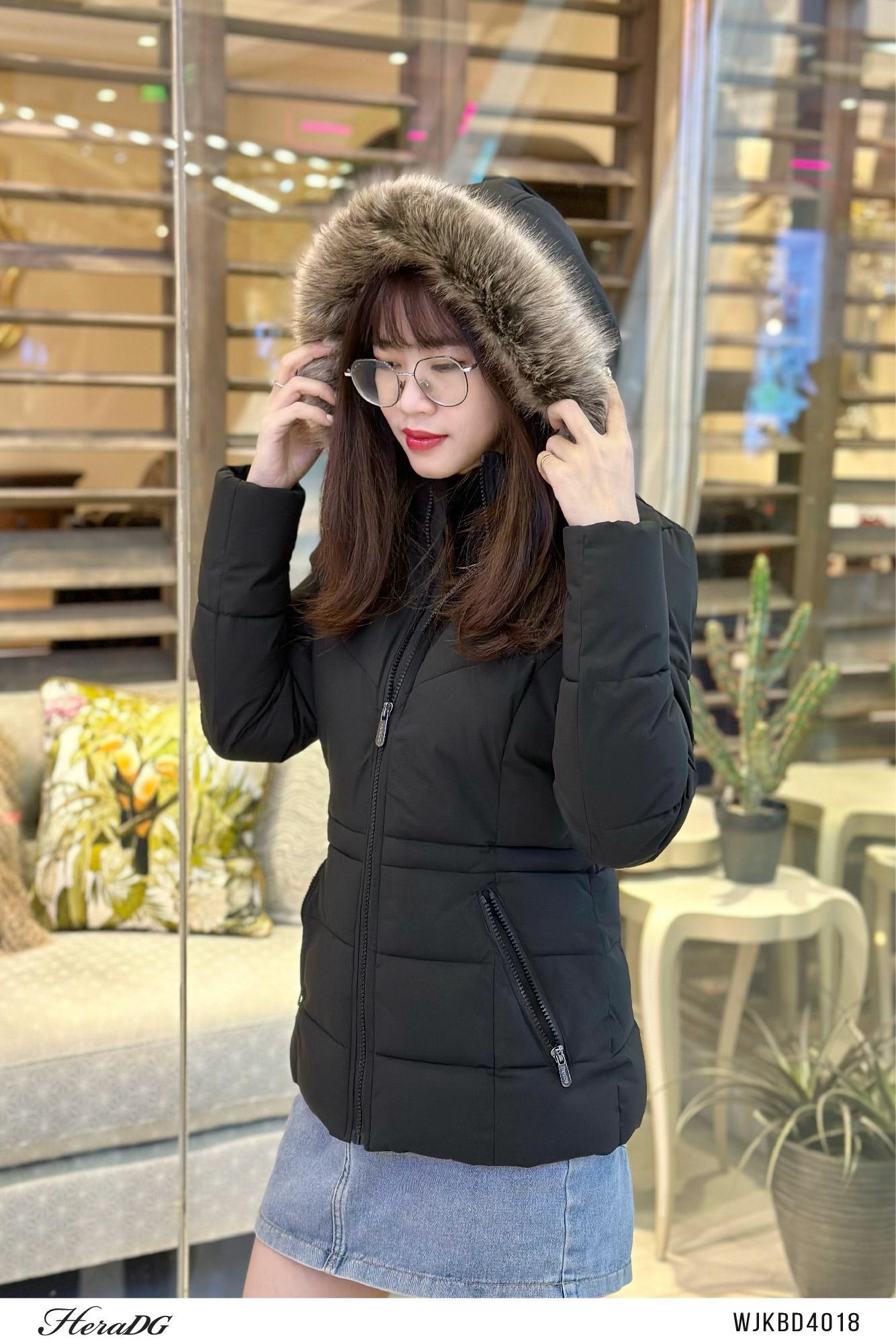 Áo phao 3 lớp dáng ngắn