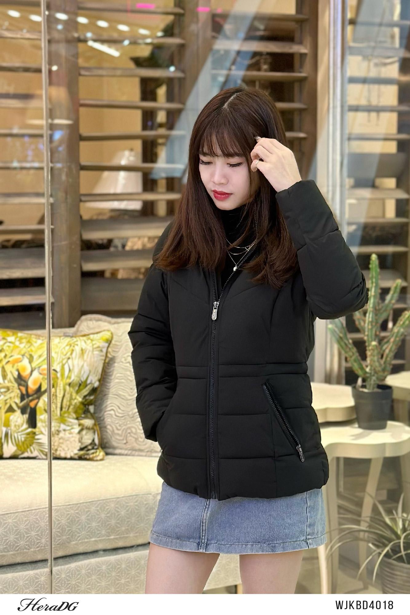 Áo phao 3 lớp dáng ngắn