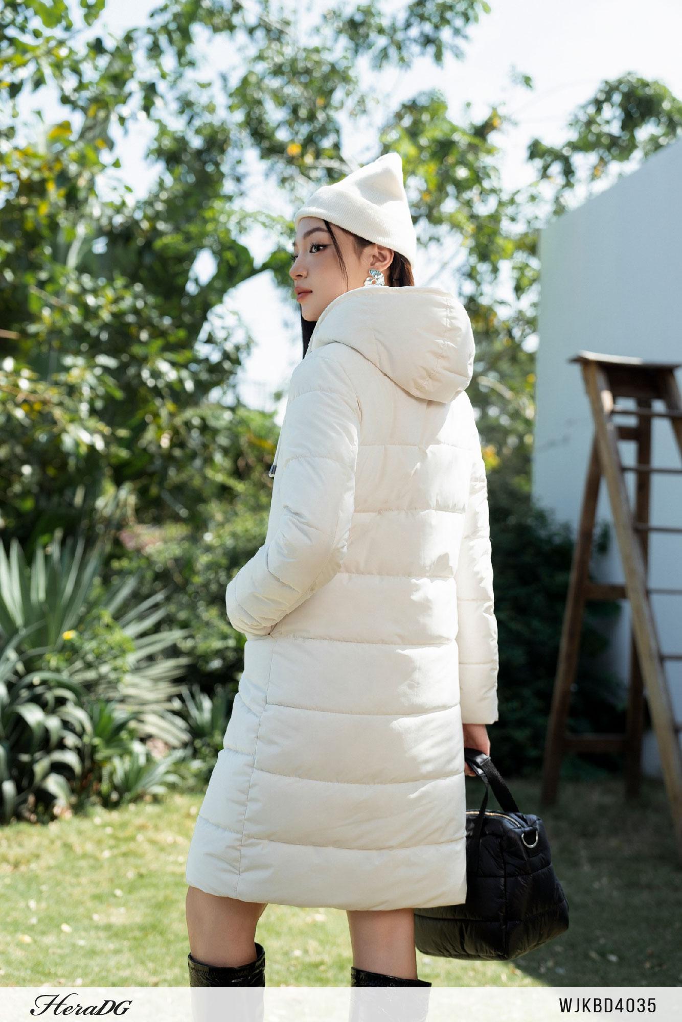 Áo phao 3 lớp dáng dài