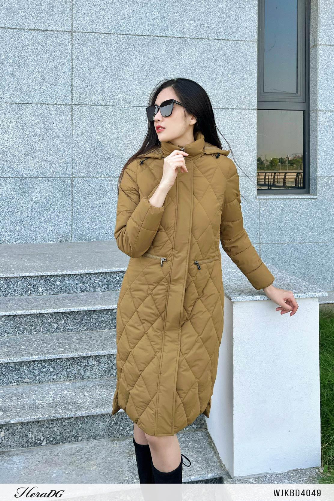 Áo phao 3 lớp dáng dài