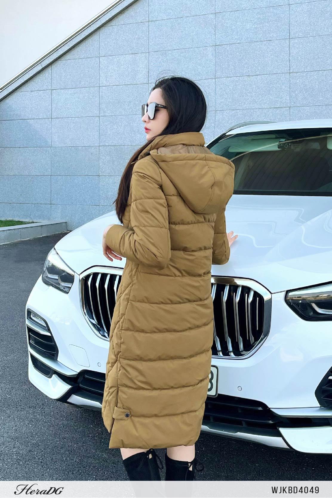 Áo phao 3 lớp dáng dài