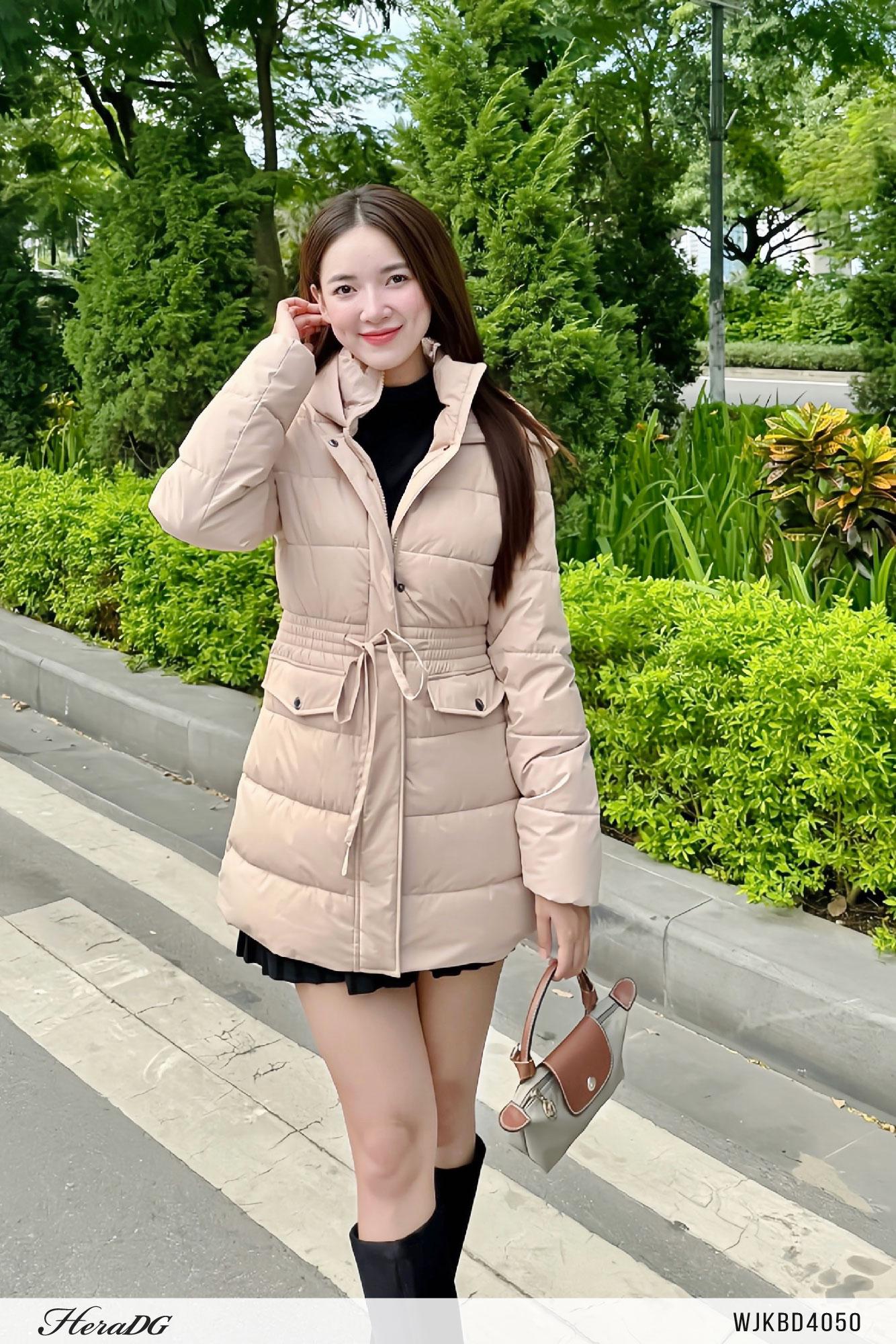Áo phao 3 lớp dáng lỡ