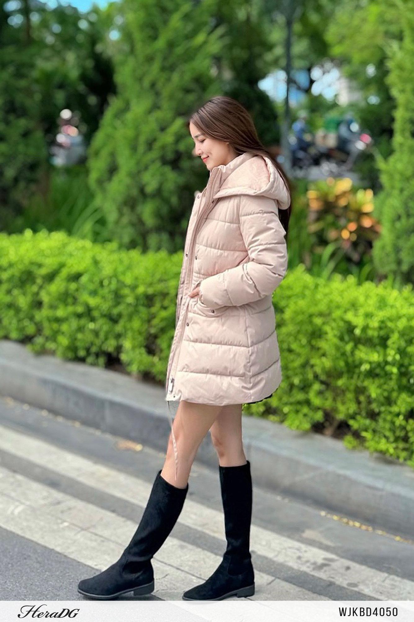 Áo phao 3 lớp dáng lỡ