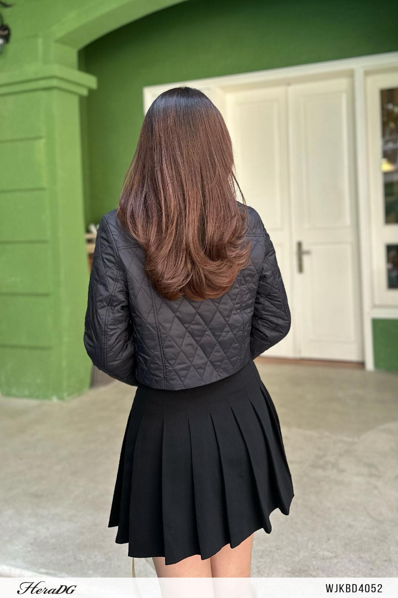 Áo phao 3 lớp dáng ngắn