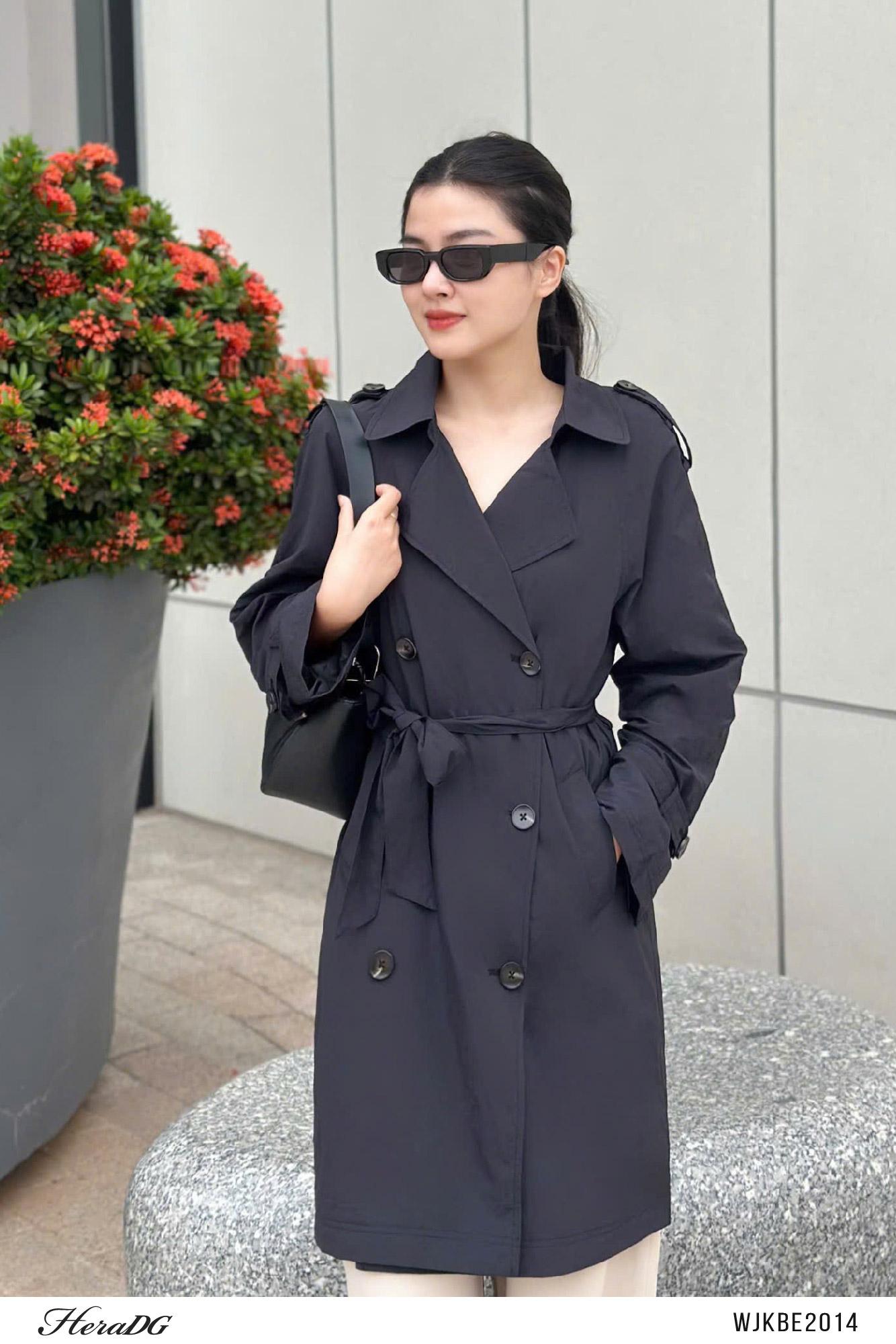 Áo gió dáng trench coat