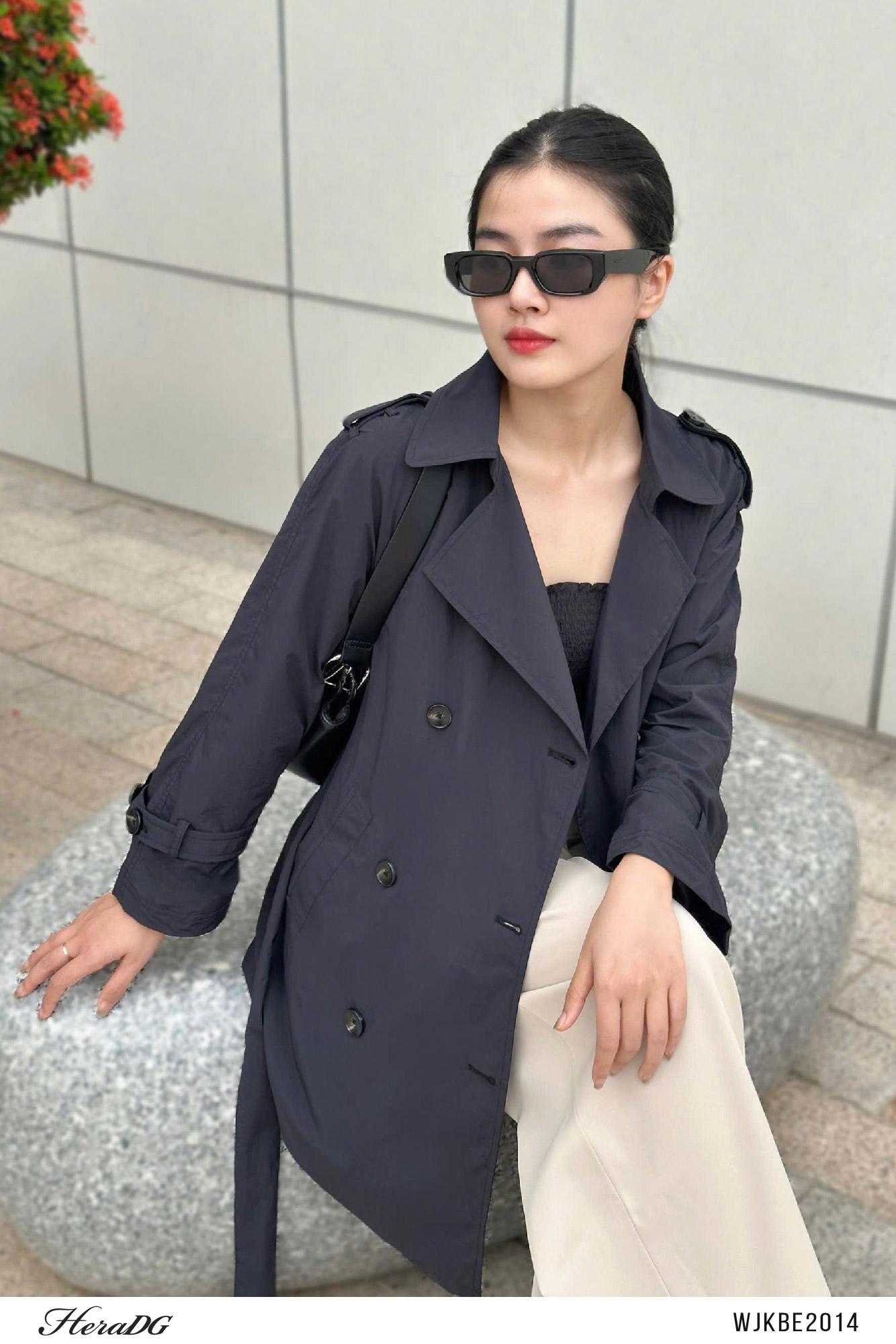 Áo gió dáng trench coat