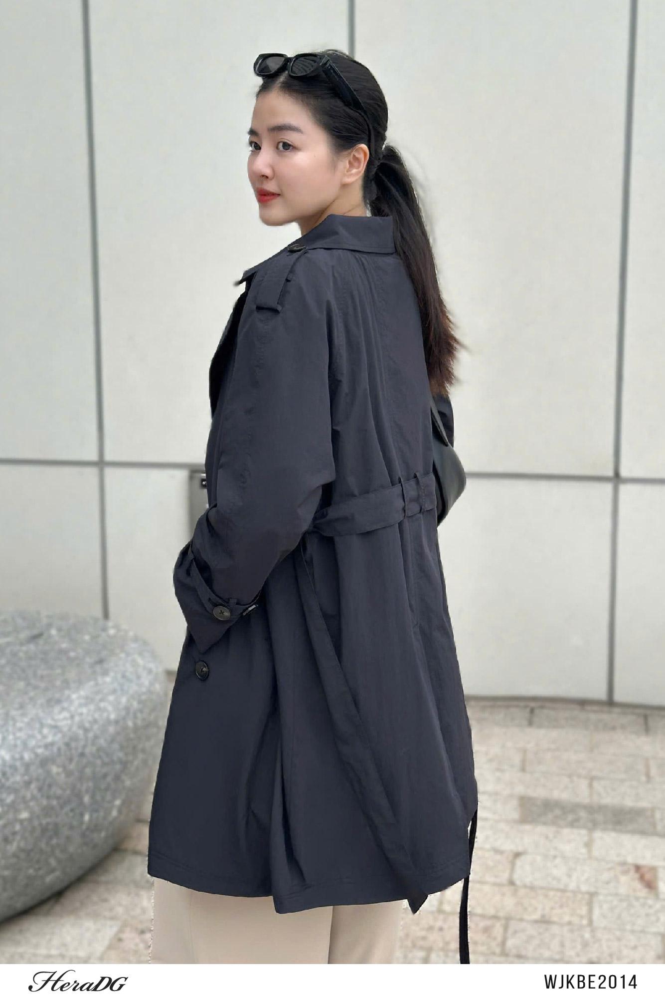 Áo gió dáng trench coat