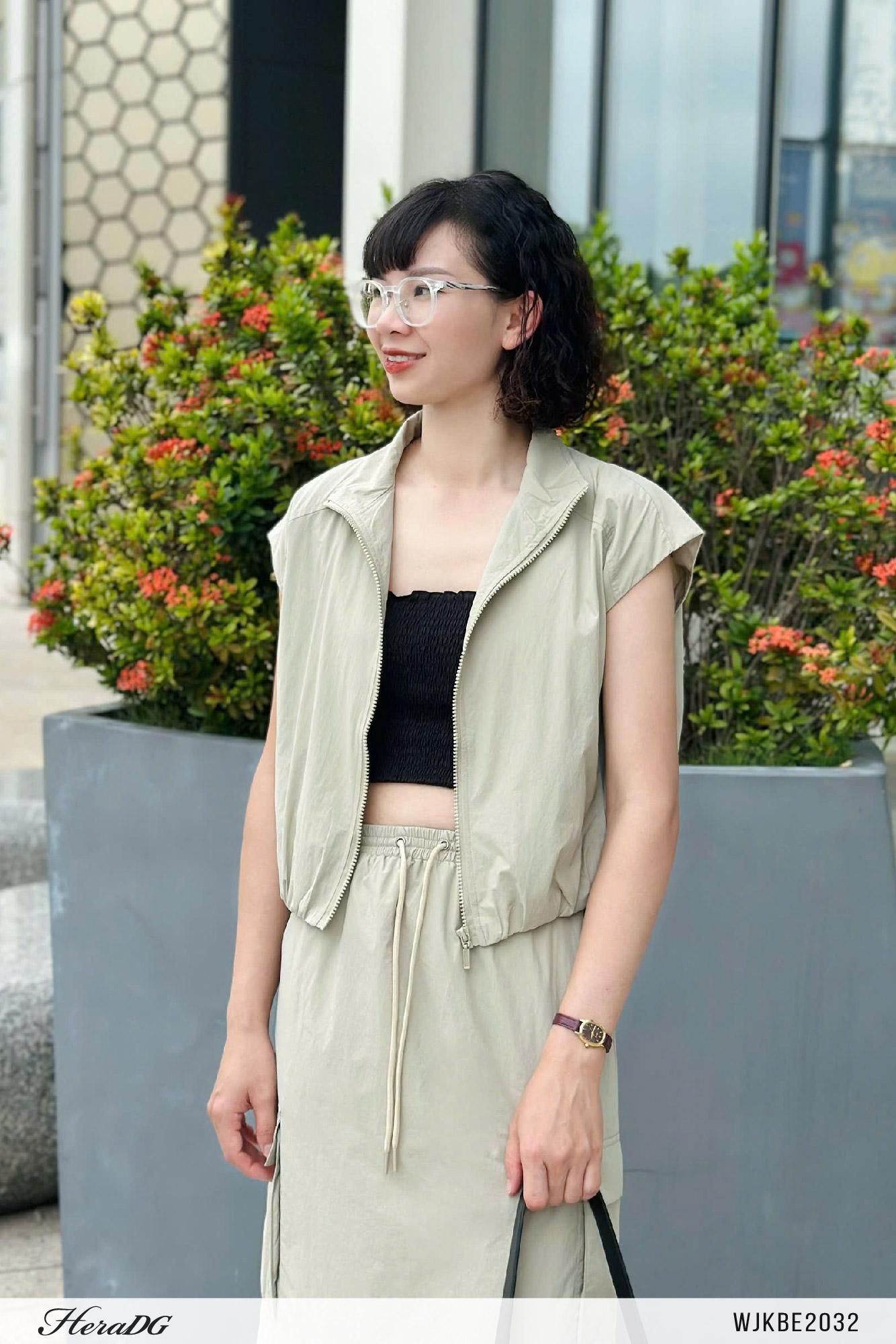 Sét bộ áo ngắn tay, chân váy dài