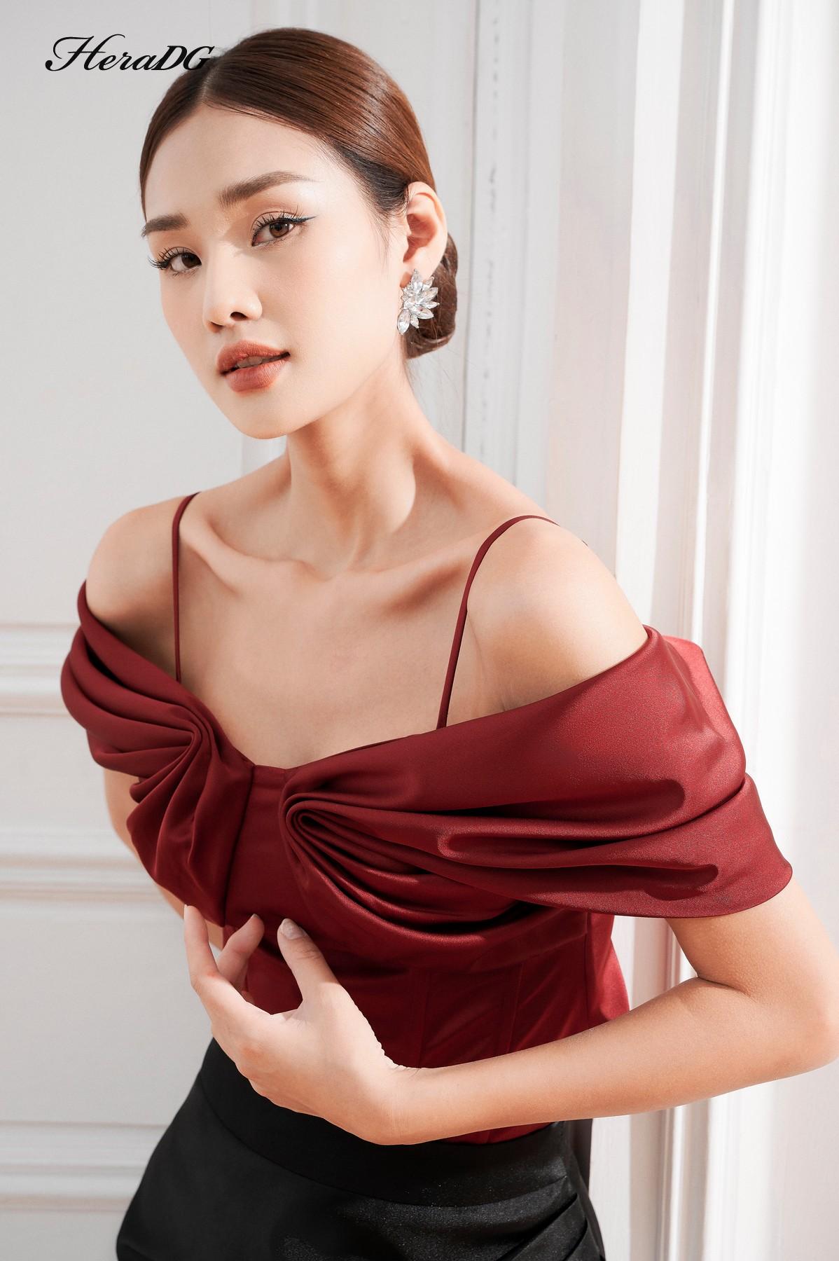 Chân váy xếp ly 1 bên