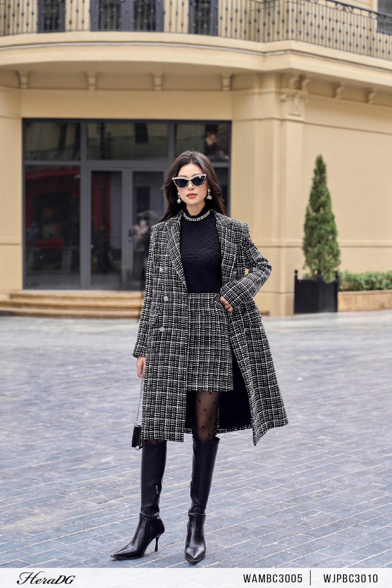 Chân váy A cạp liền