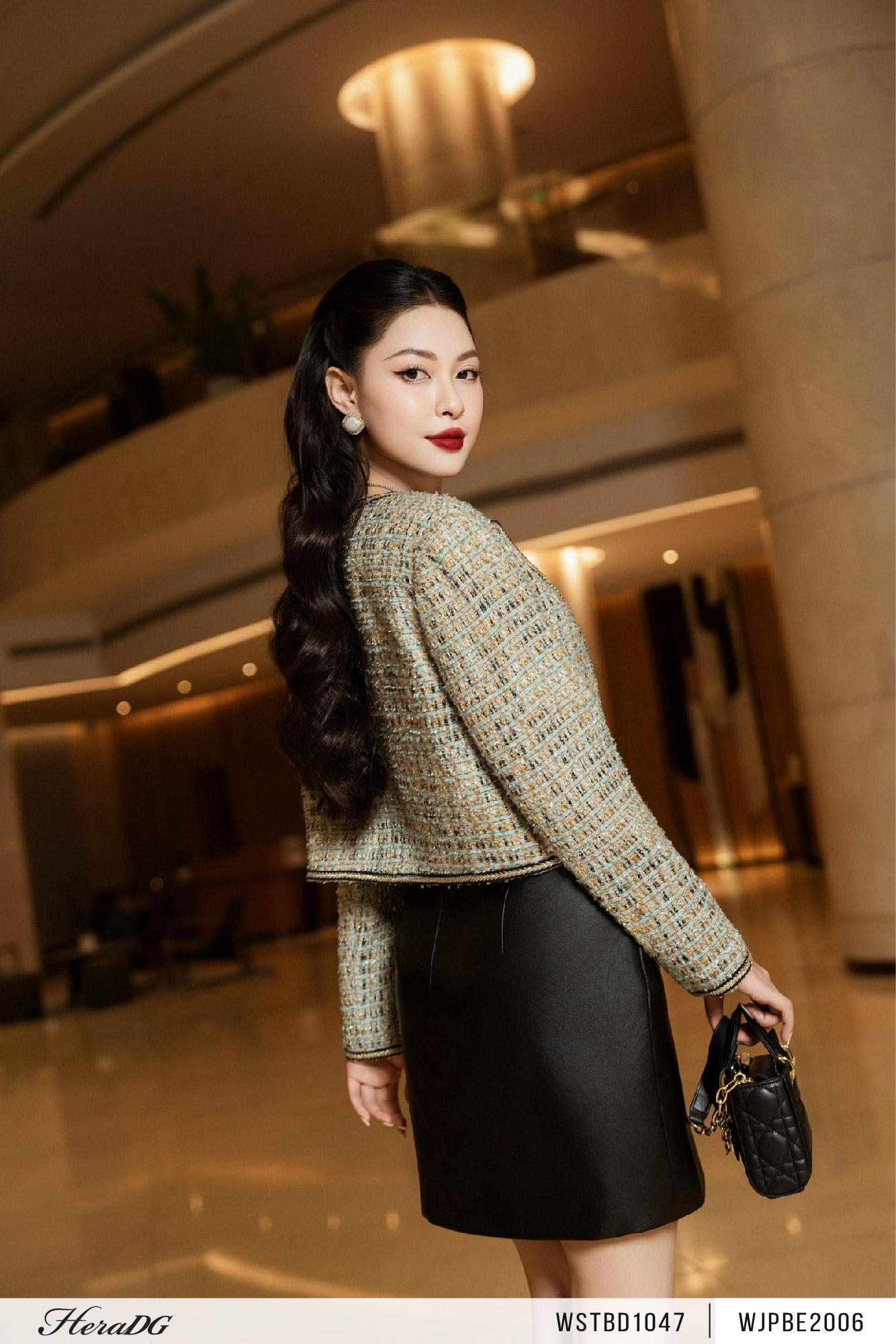 Chân váy A dáng ngắn