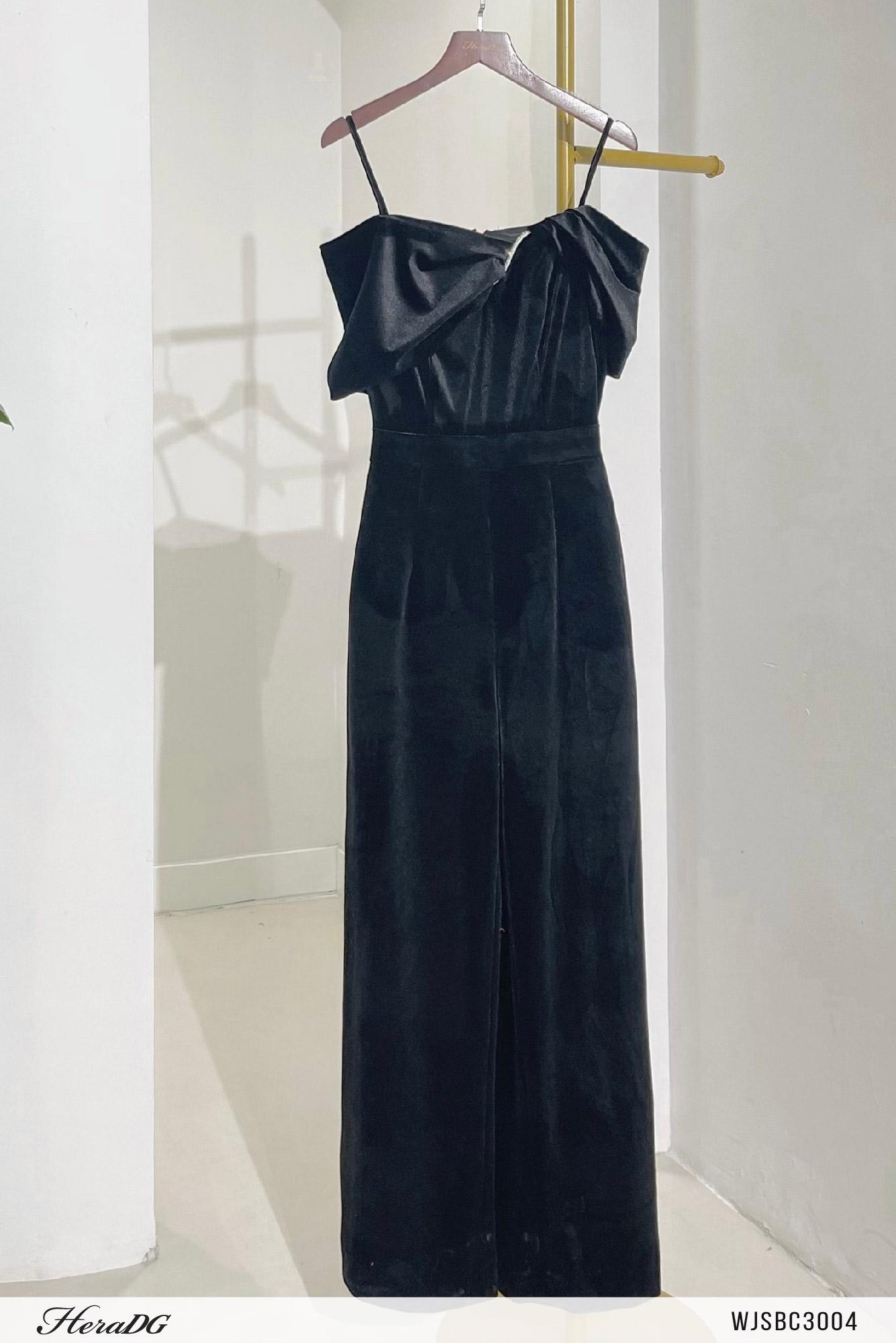 Jumsuit dáng dài trễ vai