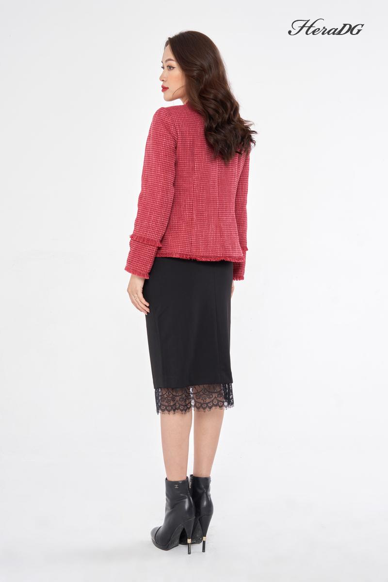 Áo khoác dạ tweed