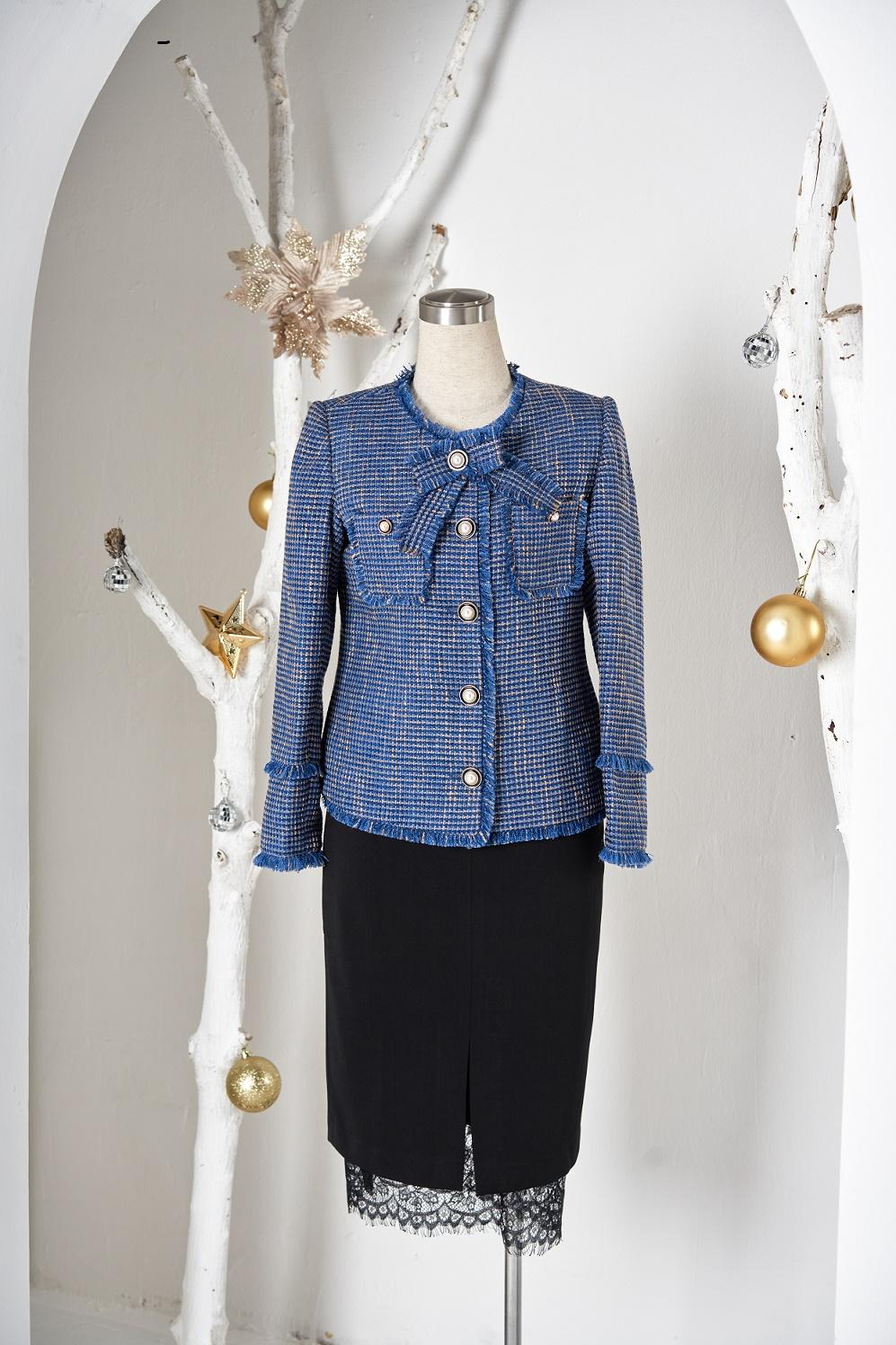 Áo khoác dạ tweed