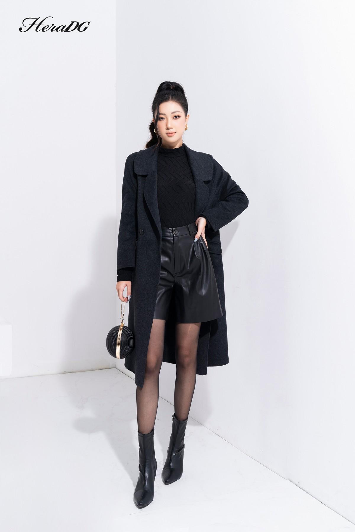 Quần short xếp ly