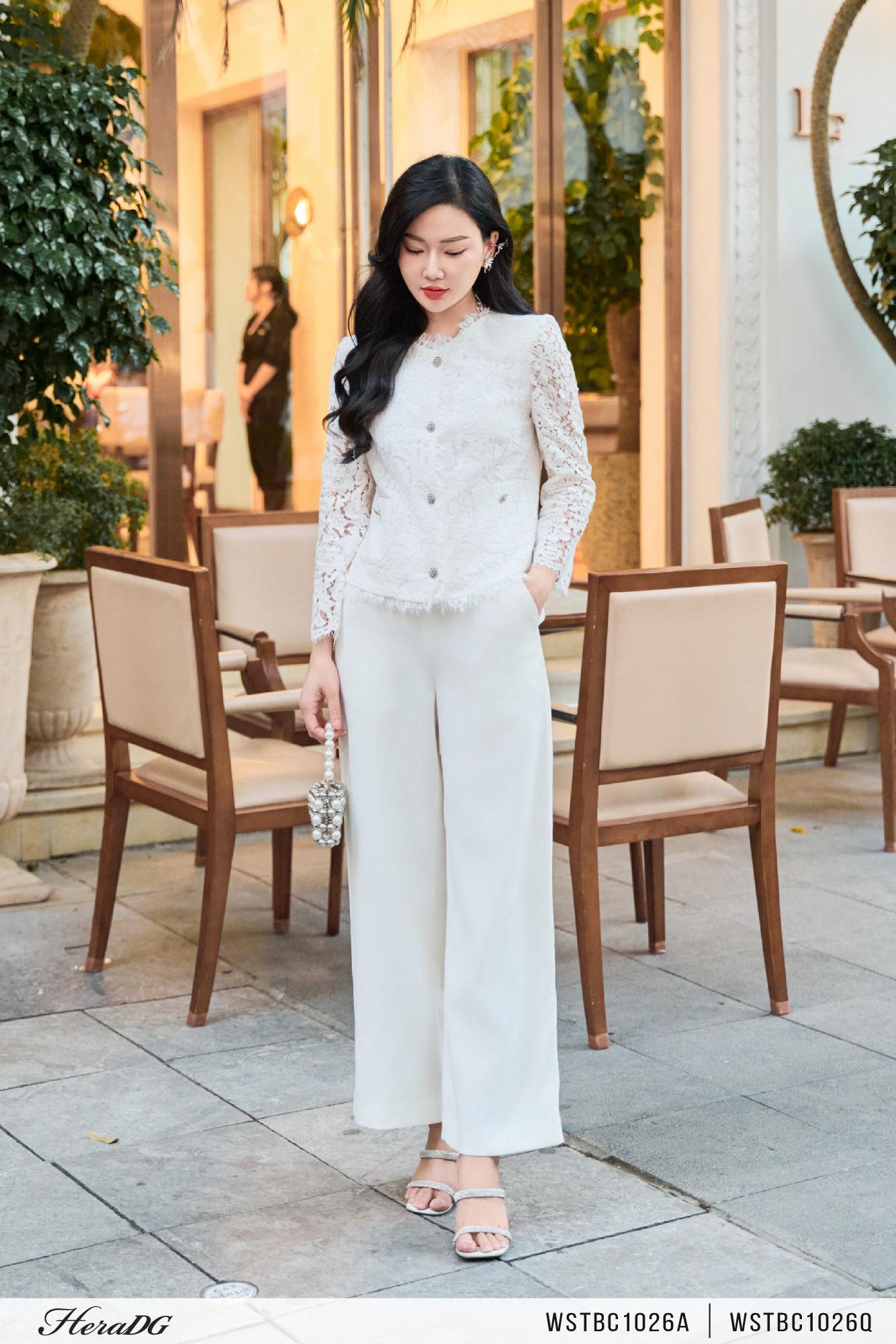 Quần suông 2 túi cơi