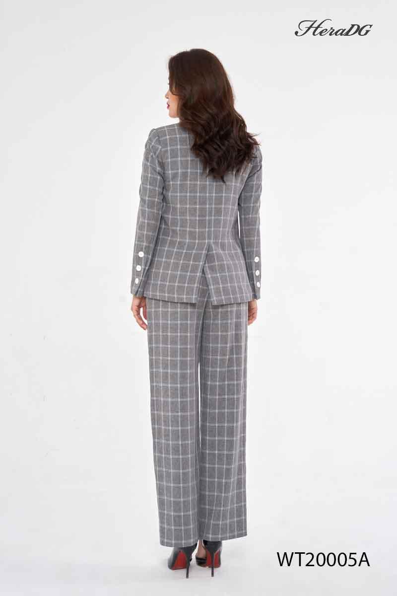 Áo vest phối cổ