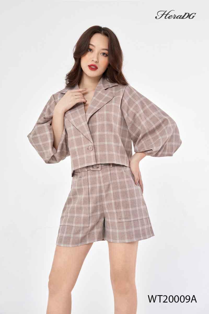 Áo vest tay bồng