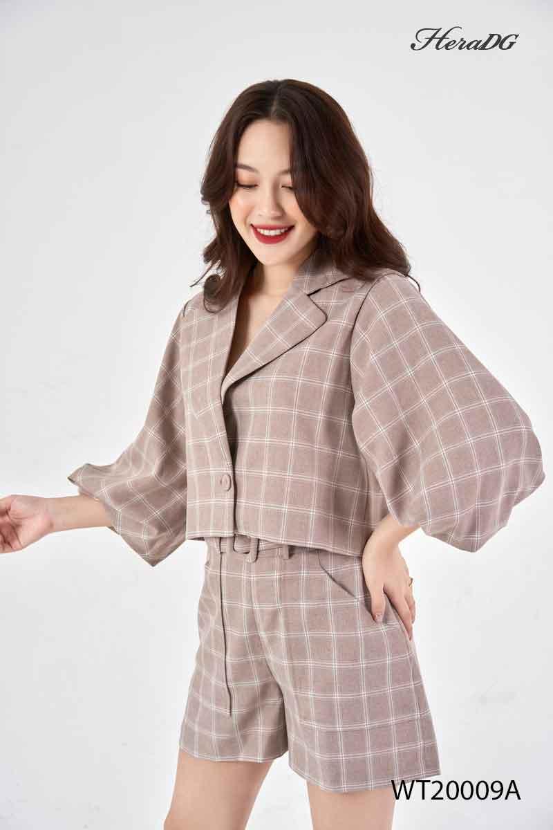 Áo vest tay bồng