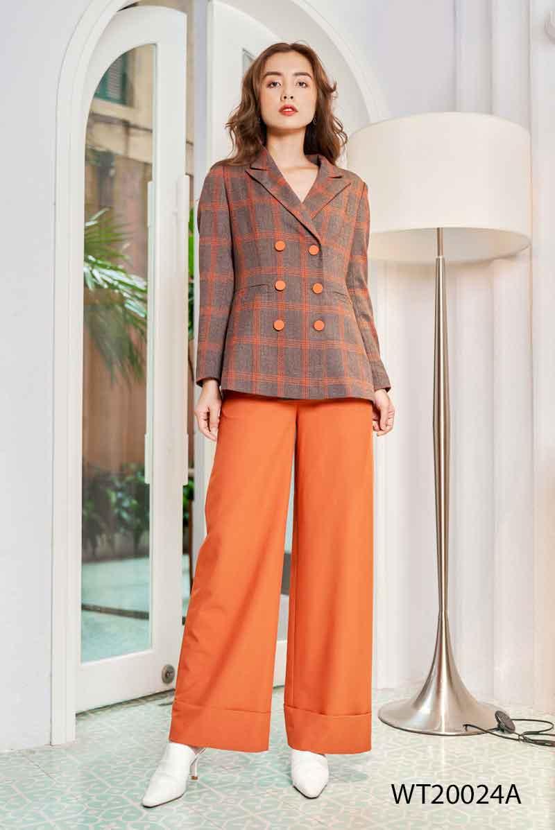 Áo blazer 2 hàng cúc