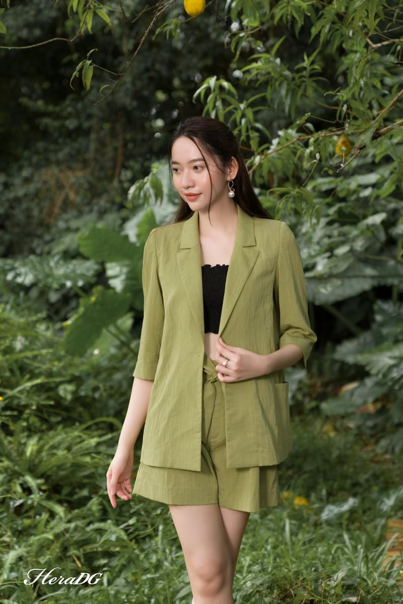 Áo blazer 1 khuy
