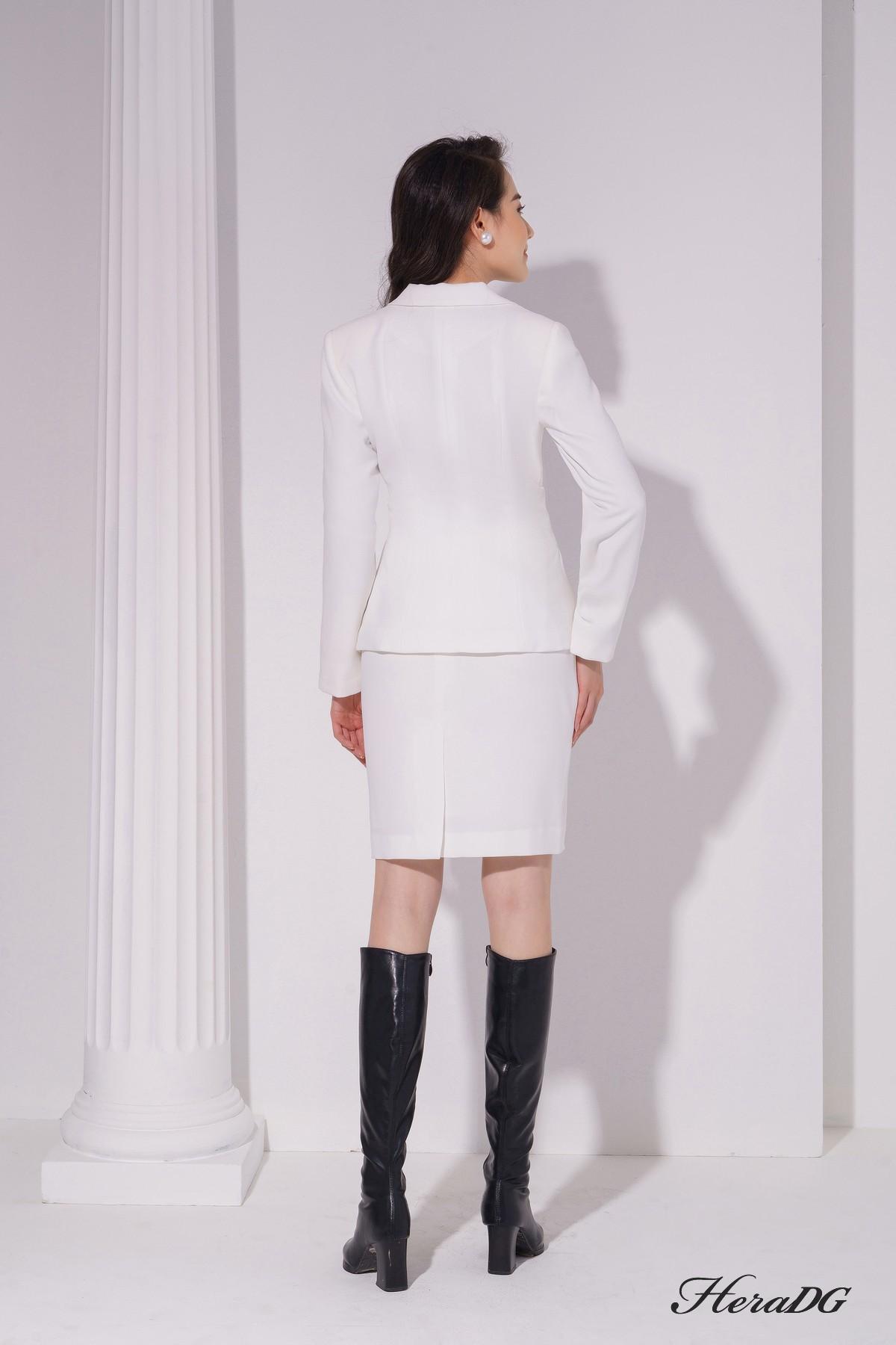 Áo vest thắt dây eo