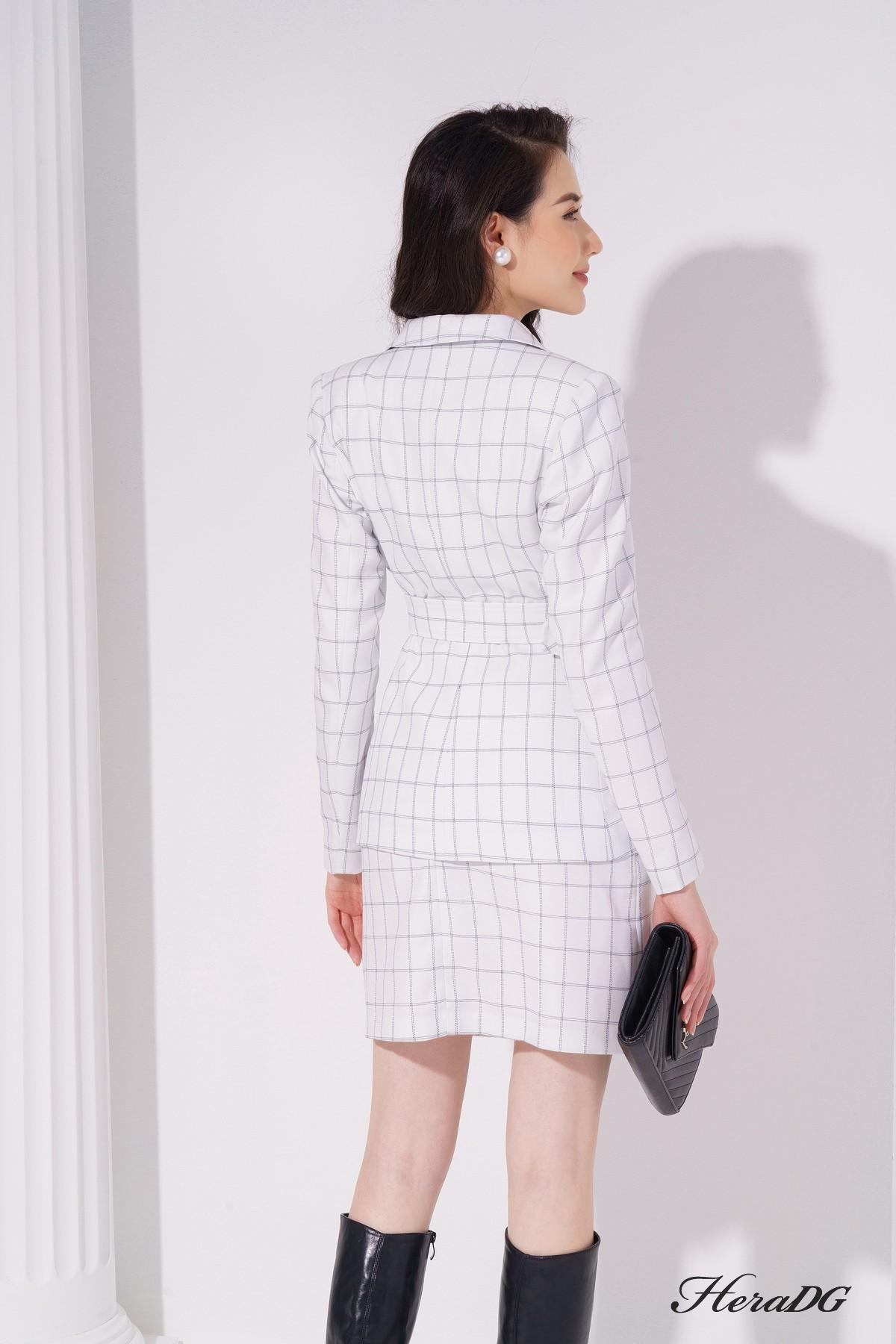 Áo vest cổ 2 ve có túi