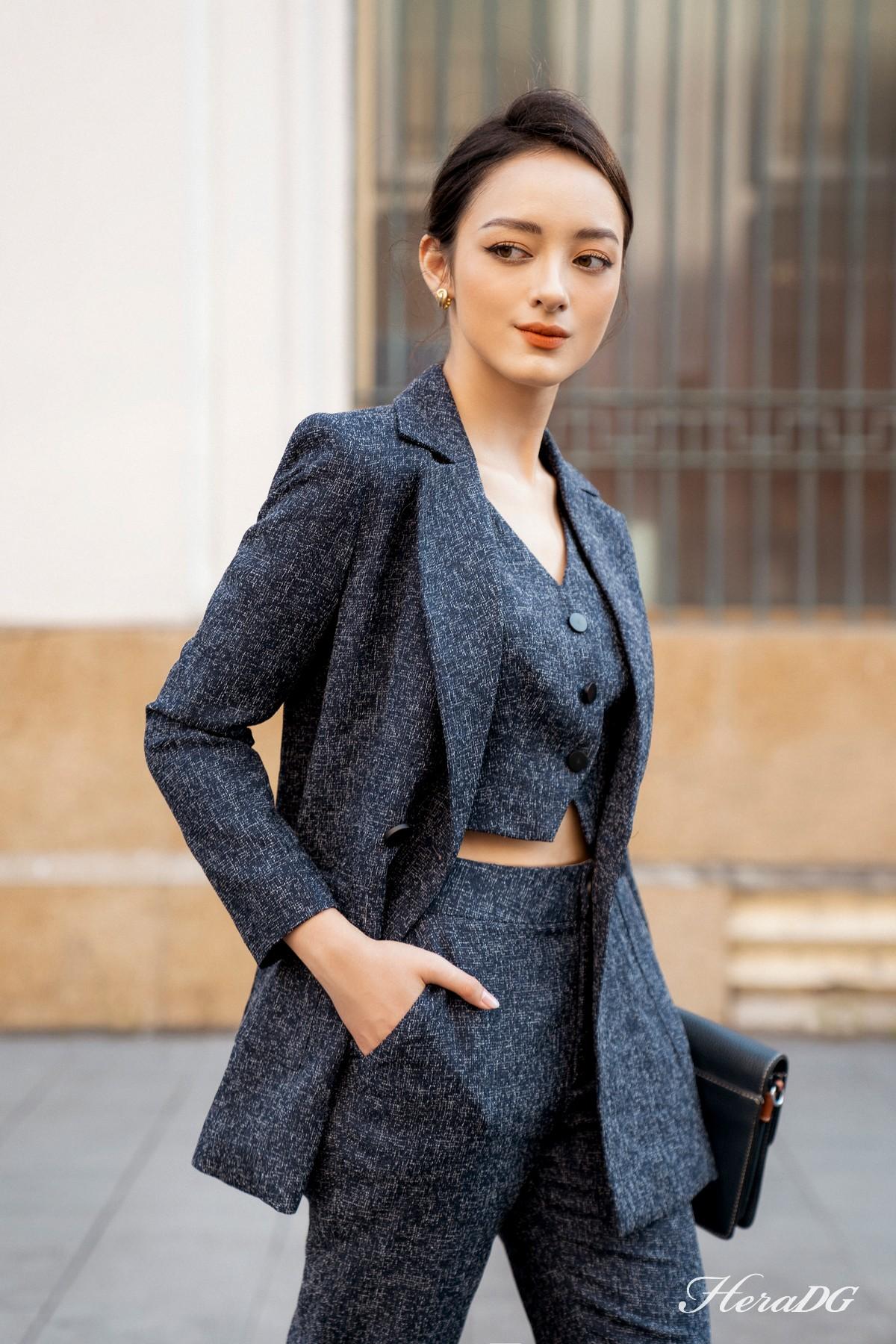 Áo blazer cổ hai ve
